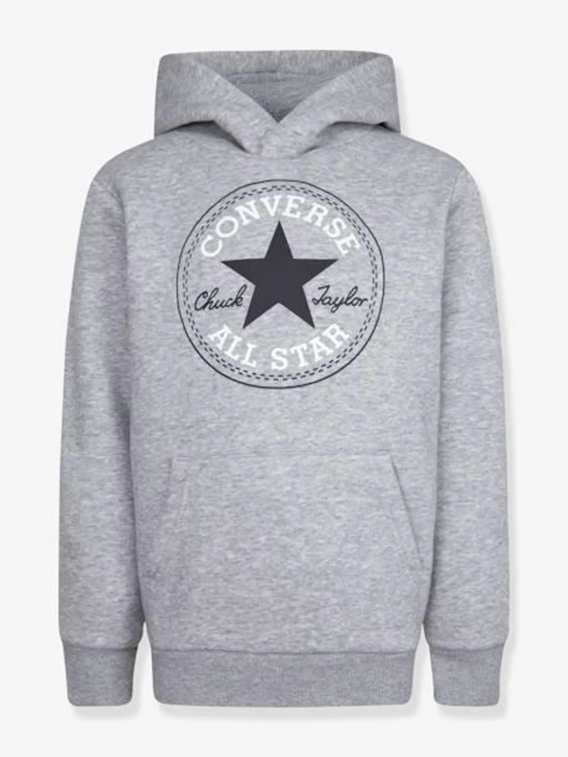 Sweat hoodie CONVERSE - gris