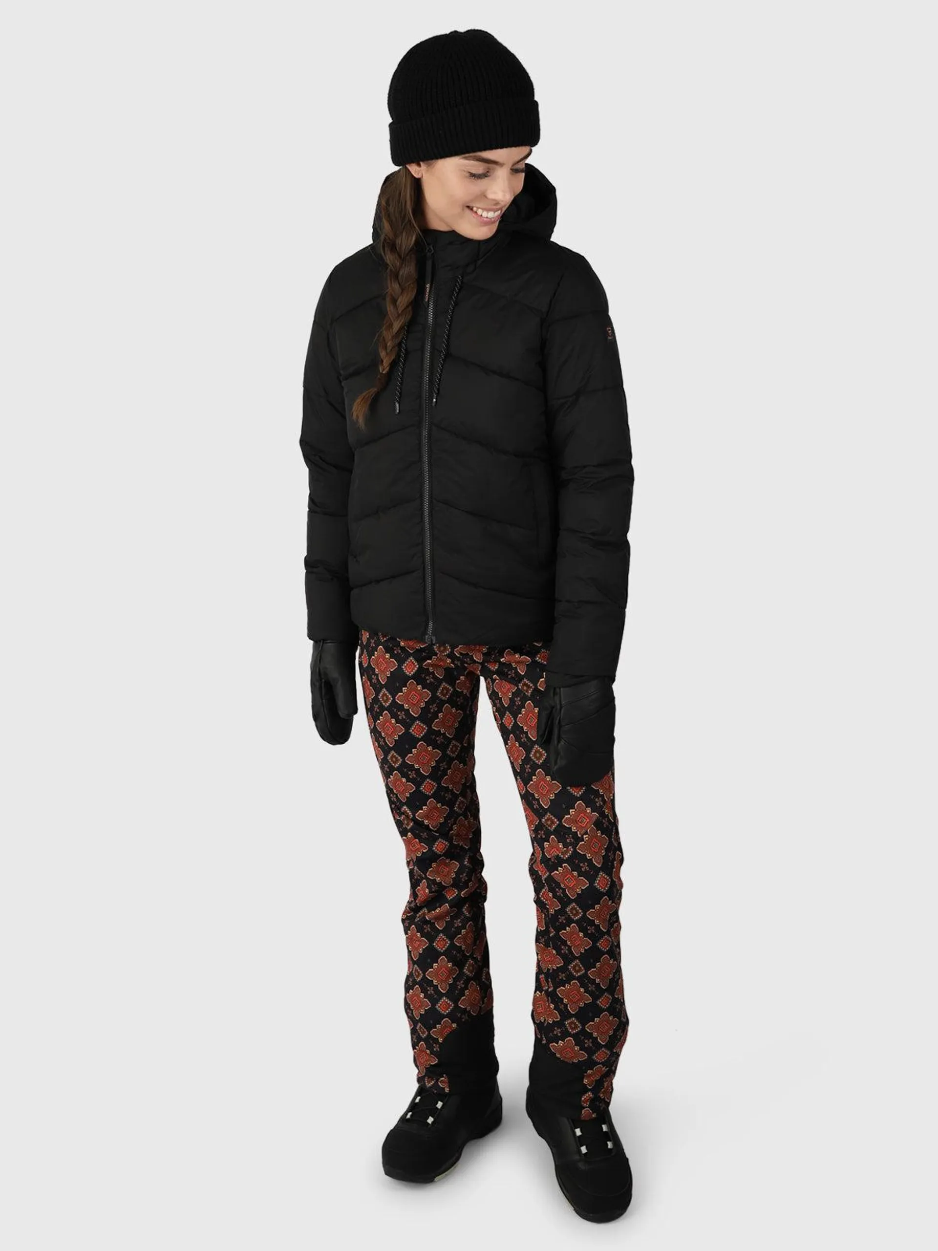 Sunpeak-AO Women Softshell Snow Pants | Black