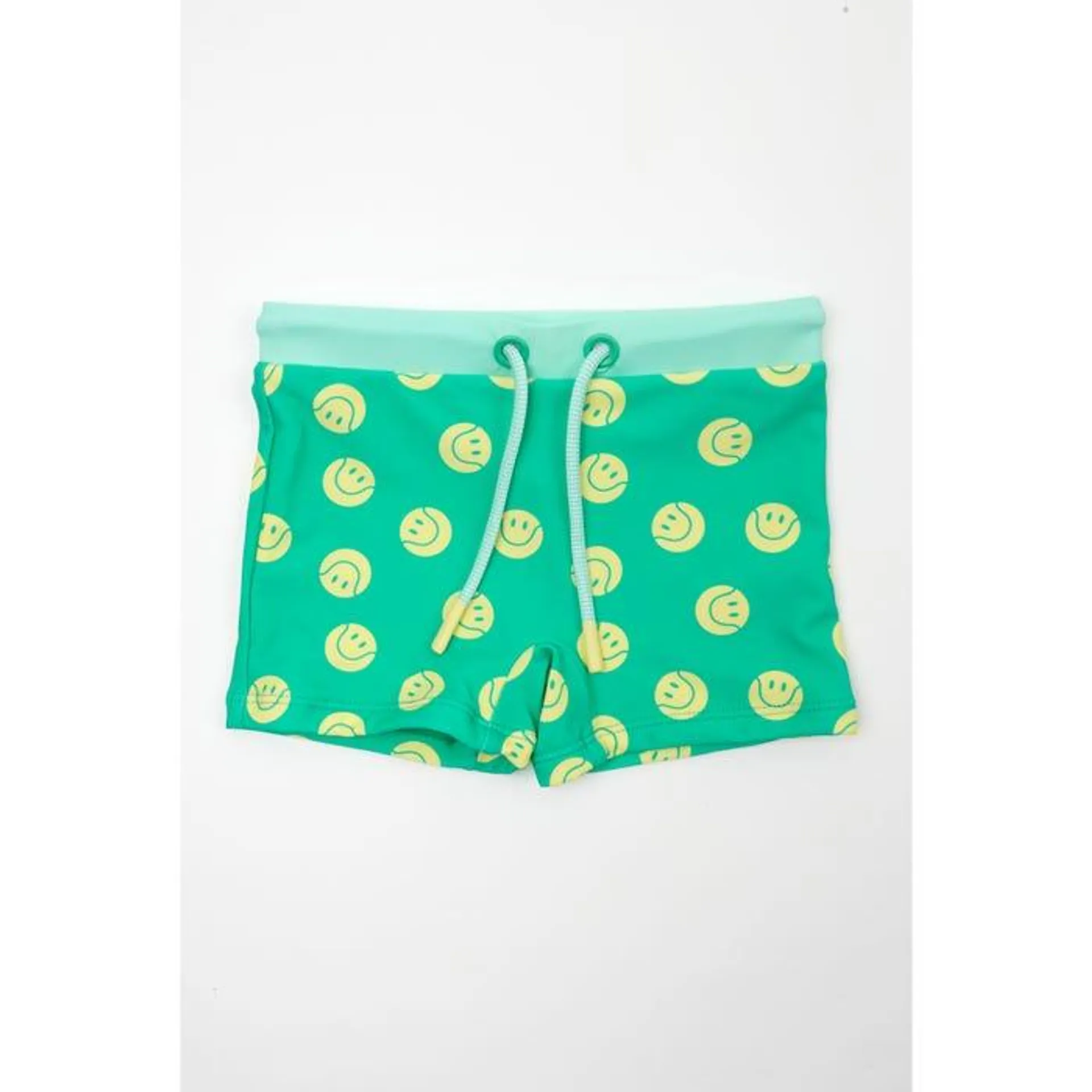 Kids zwemshort smiley tennis