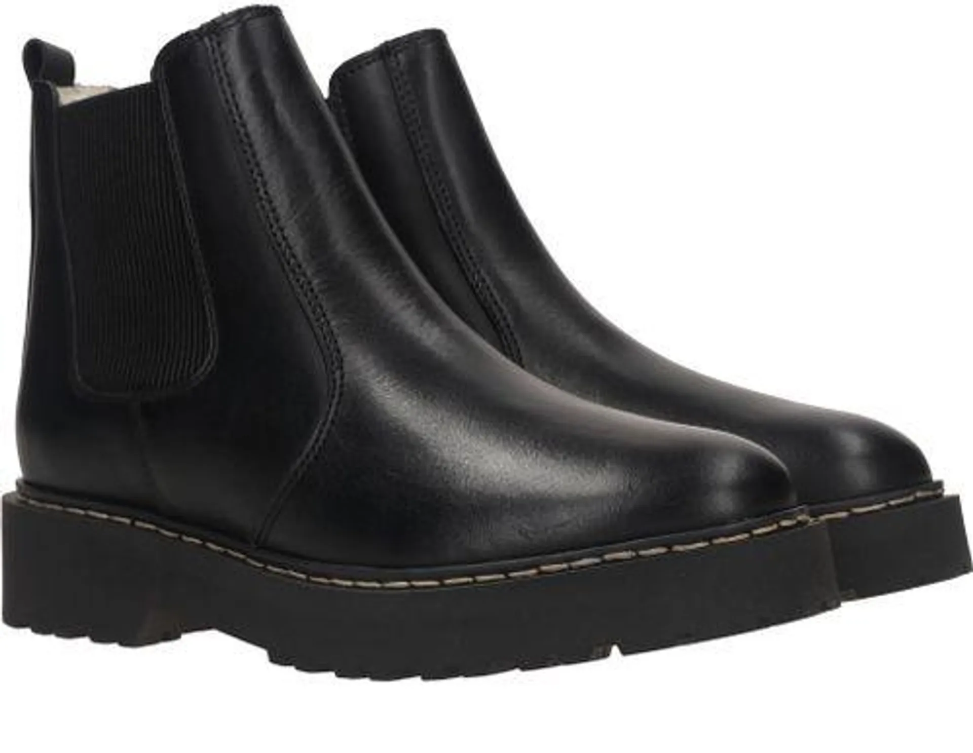 Palpa Riviera Chelseaboots Zwart Dames