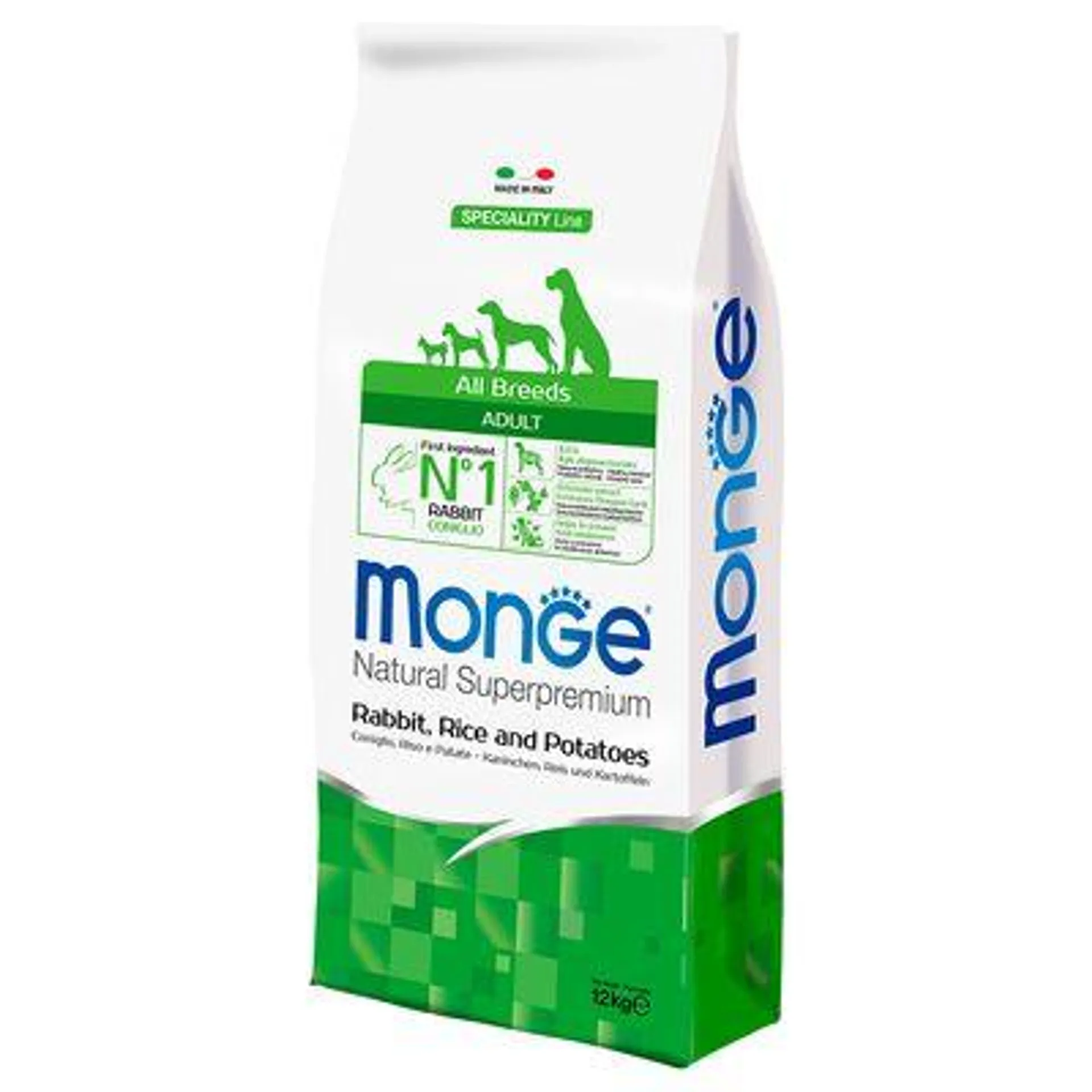 Monge Superpremium lapin, riz & pomme de terre