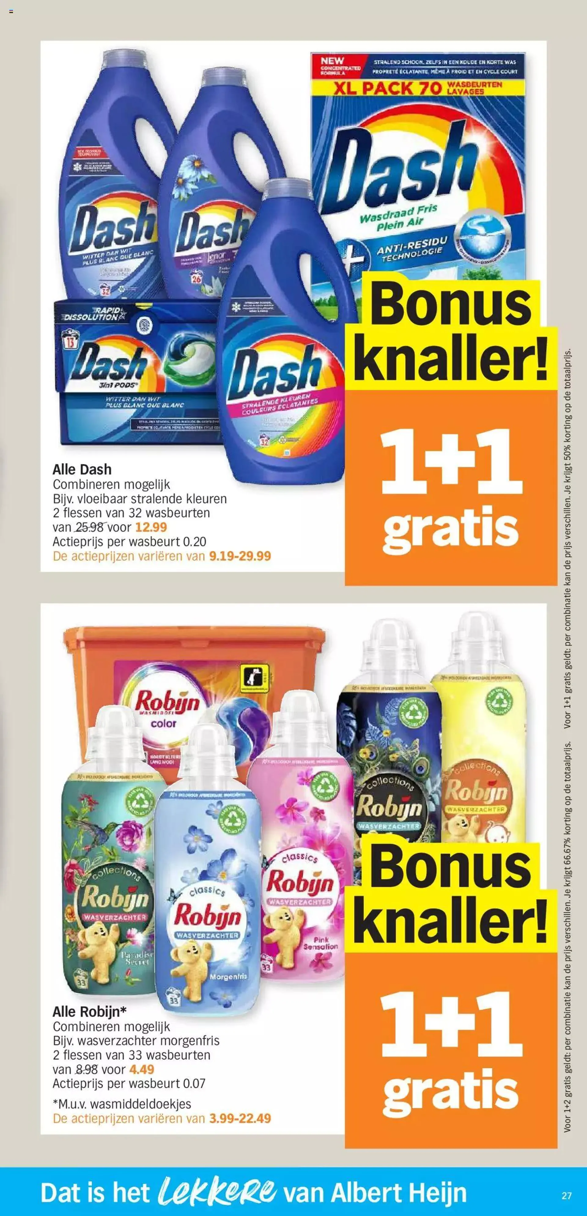 Albert Heijn folder week / de la semaine 18 - 26