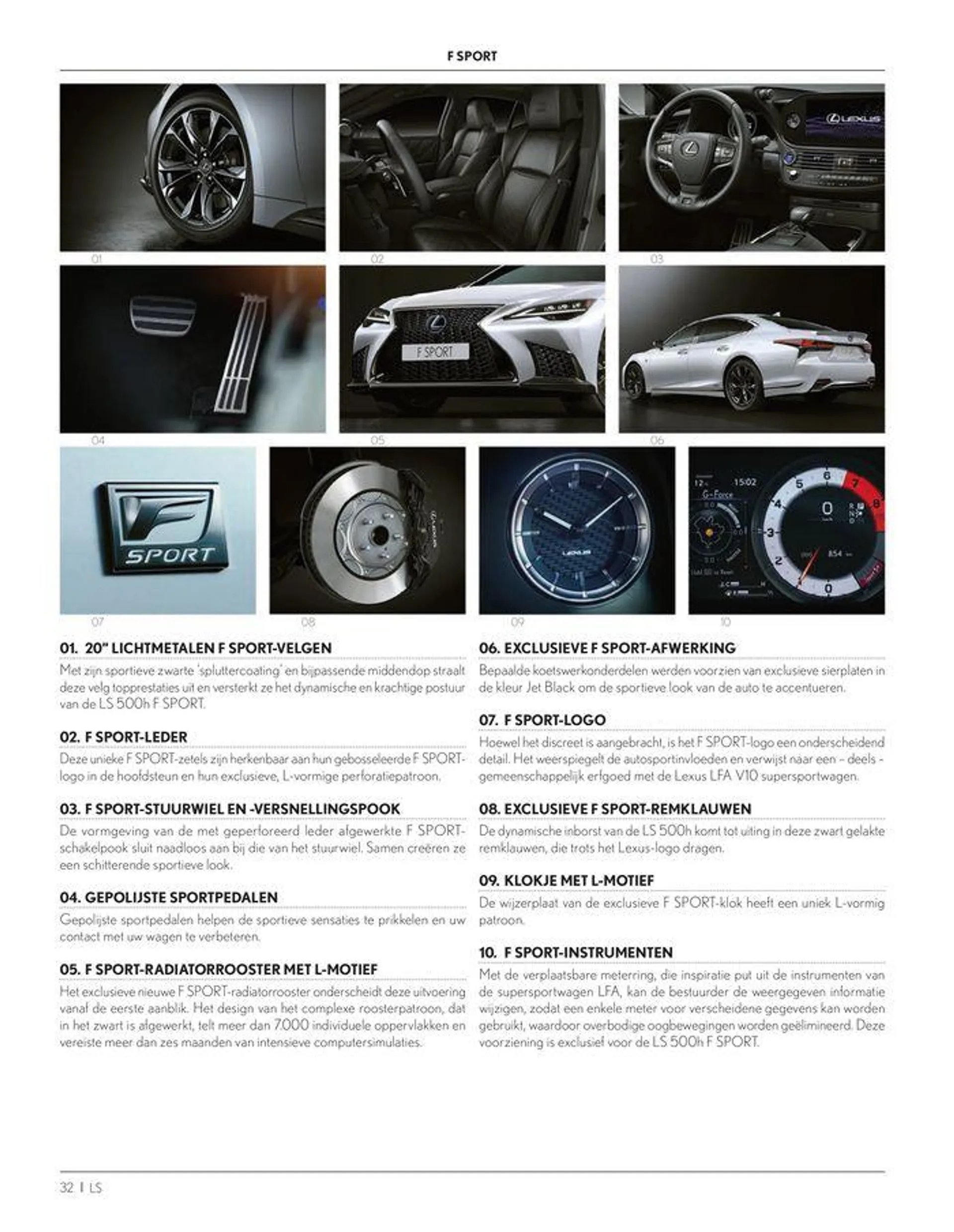 LEXUS LS van 23 november tot 23 november 2024 - folder pagina 32