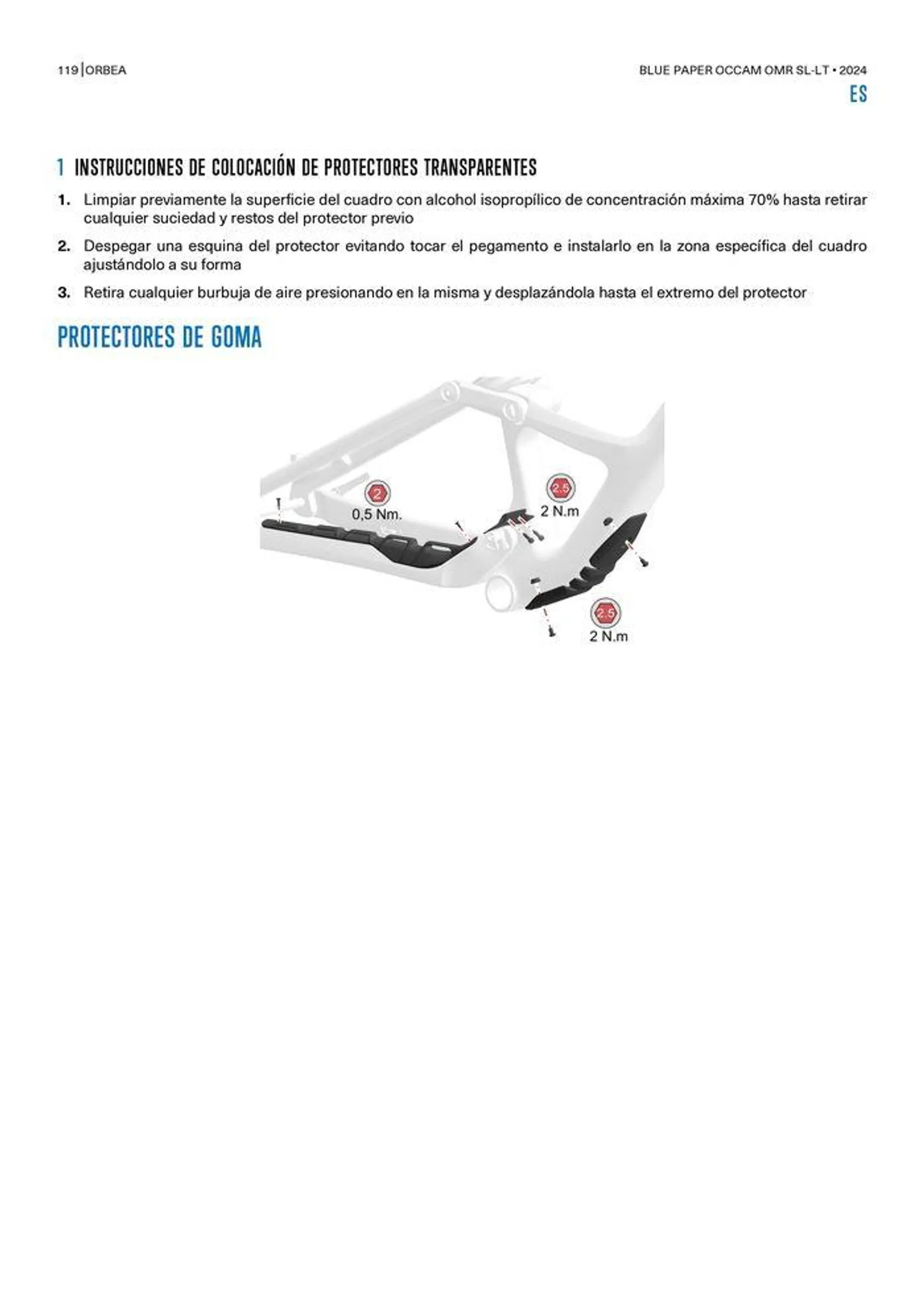 OCCAM OMR SL-LT 2024 van 25 oktober tot 25 oktober 2024 - folder pagina 119