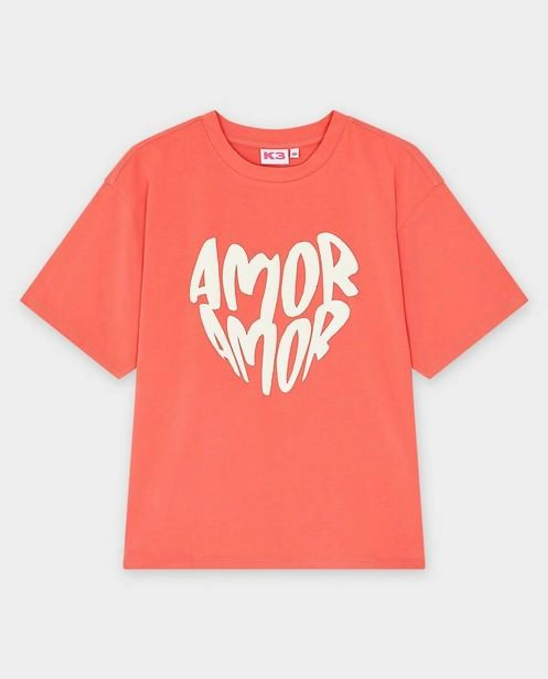 T-shirt Amor K3 De 3 Biggetjes, maat XS-XL