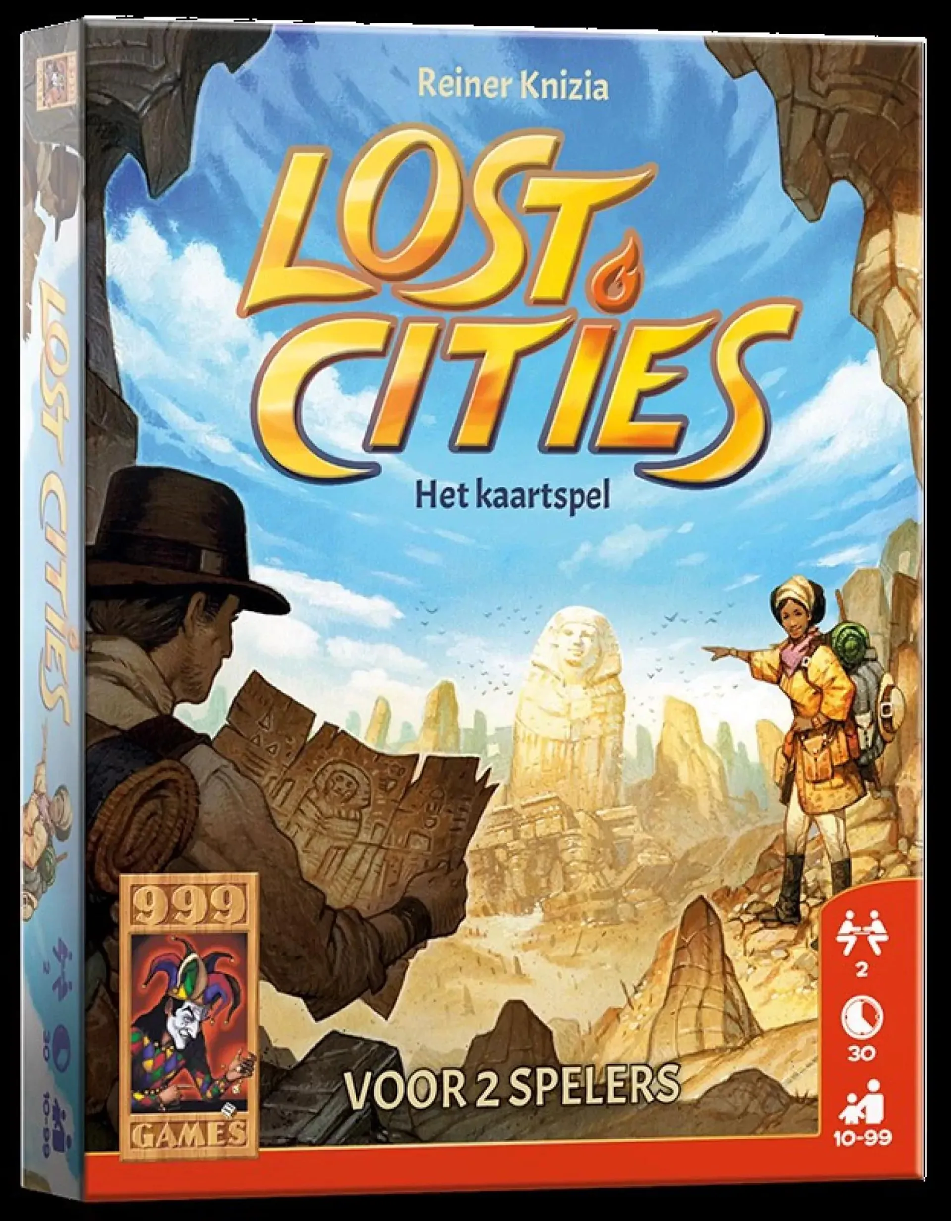 LOST CITIES KAARTSPEL 2 SPELERS