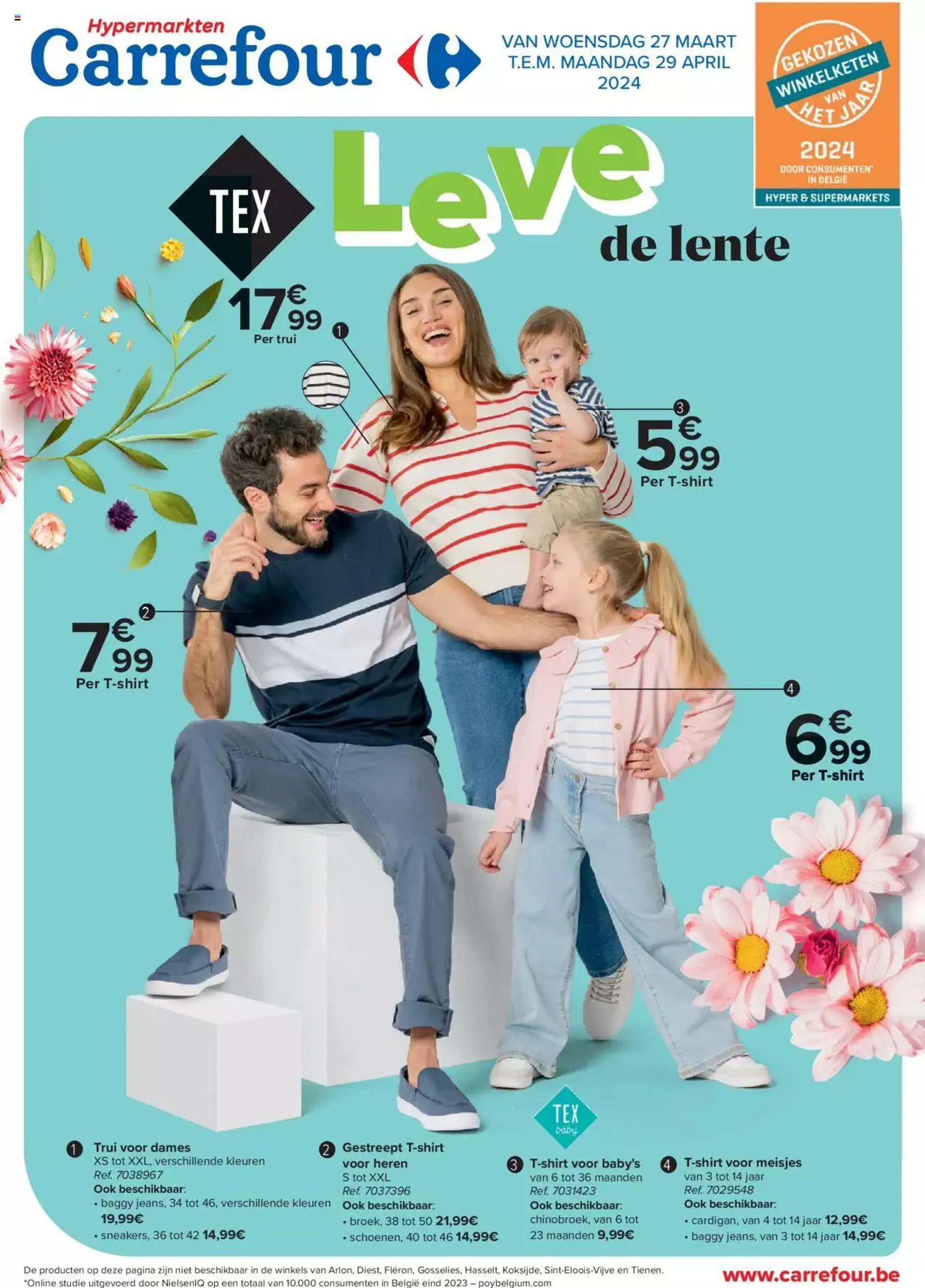Carrefour Special textiel van 29 april tot 31 december 2024 - folder pagina 