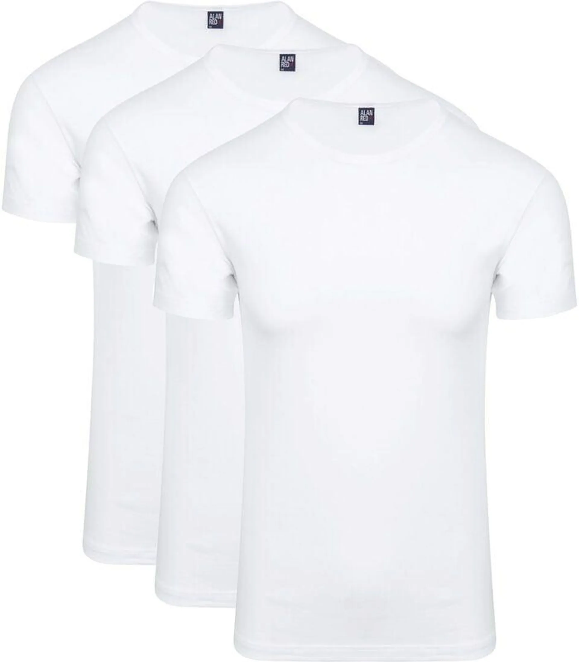 Ottawa T-shirt Stretch Wit (3-Pack)