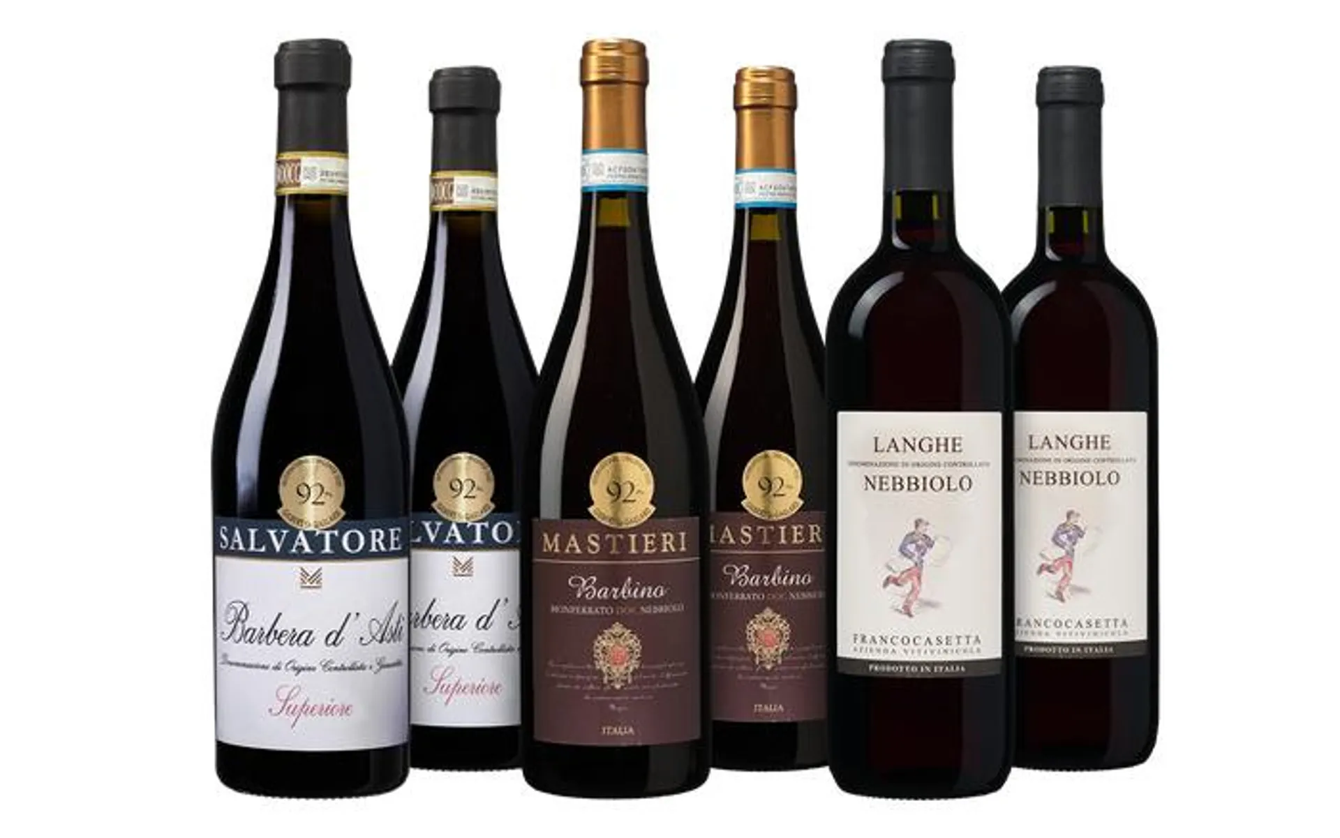 Wijnkoers Piemonte Wijnpakket