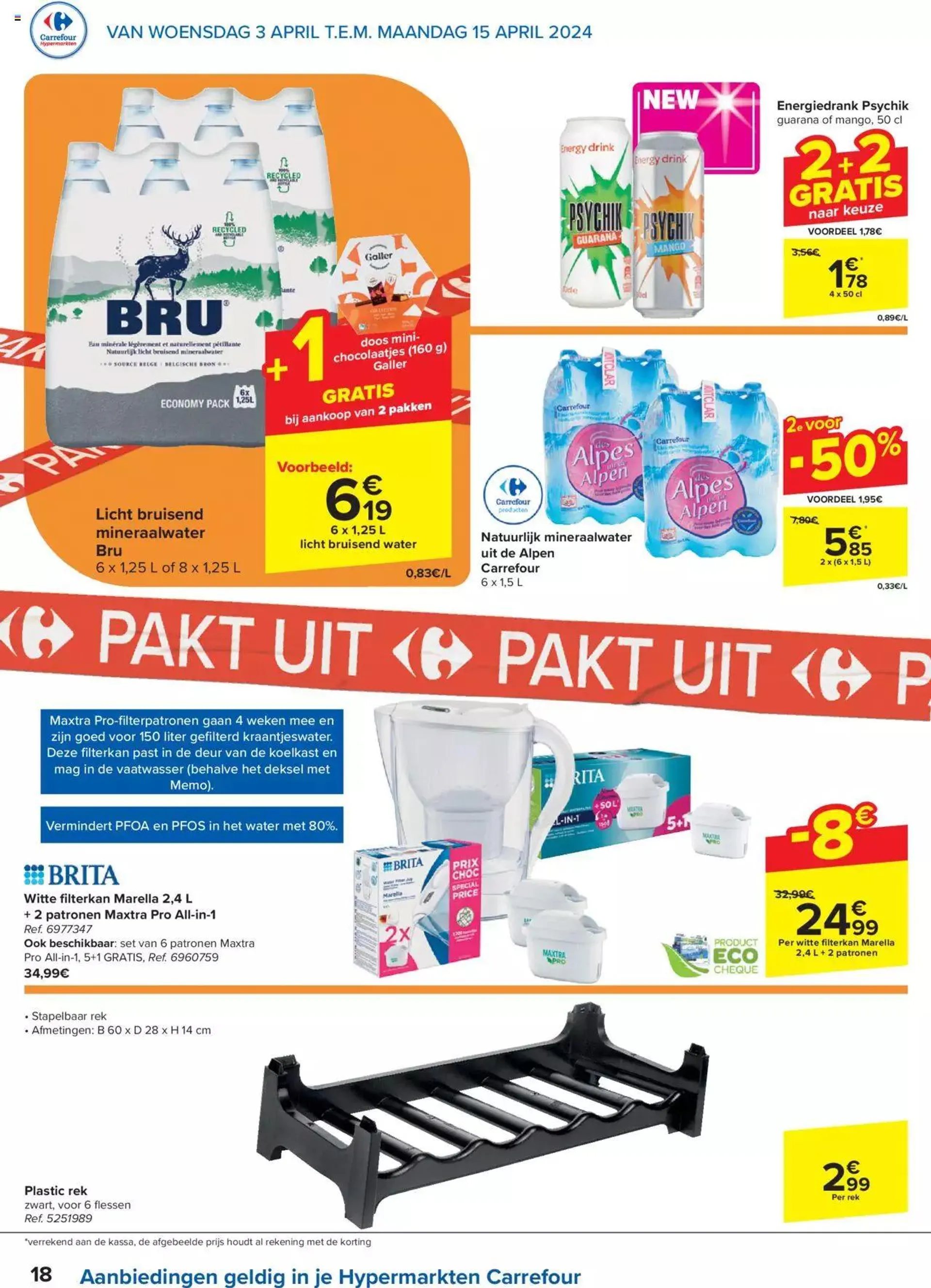 Carrefour folder week 14/15 van 15 april tot 31 december 2024 - folder pagina 18