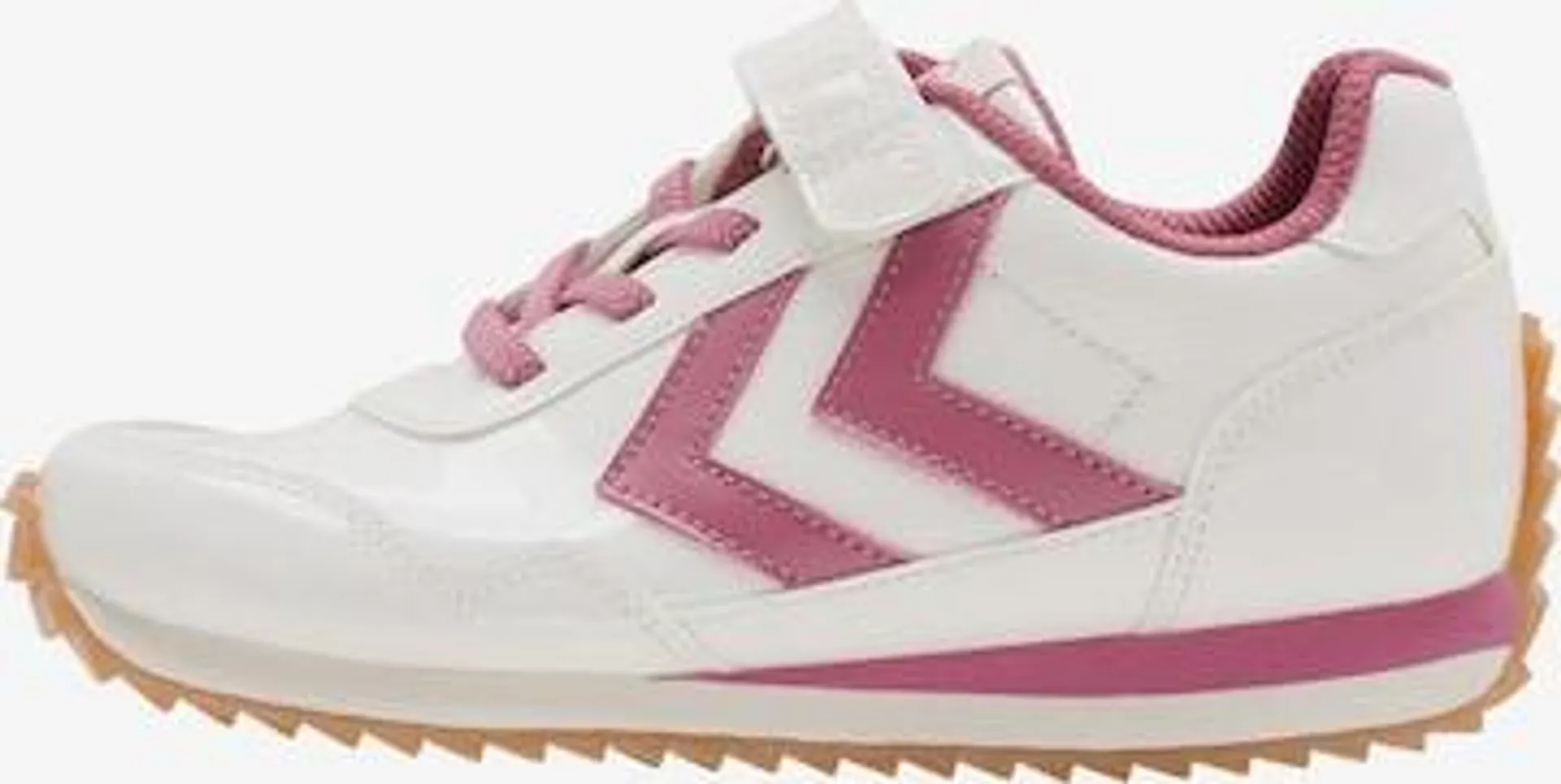 Hummel Sneakers in Pink, Wit