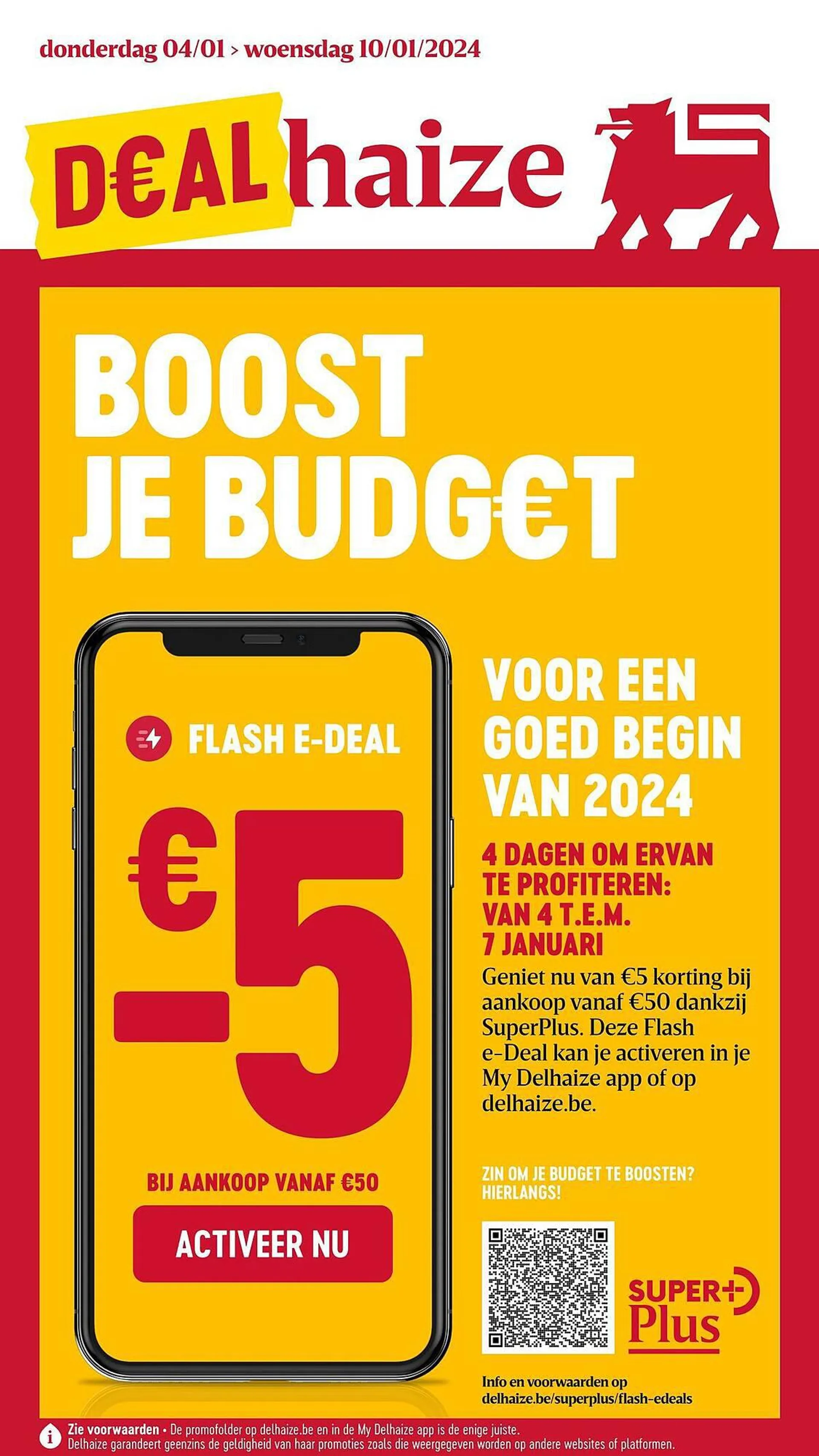 AD Delhaize folder van 4 januari tot 7 januari 2024 - folder pagina 