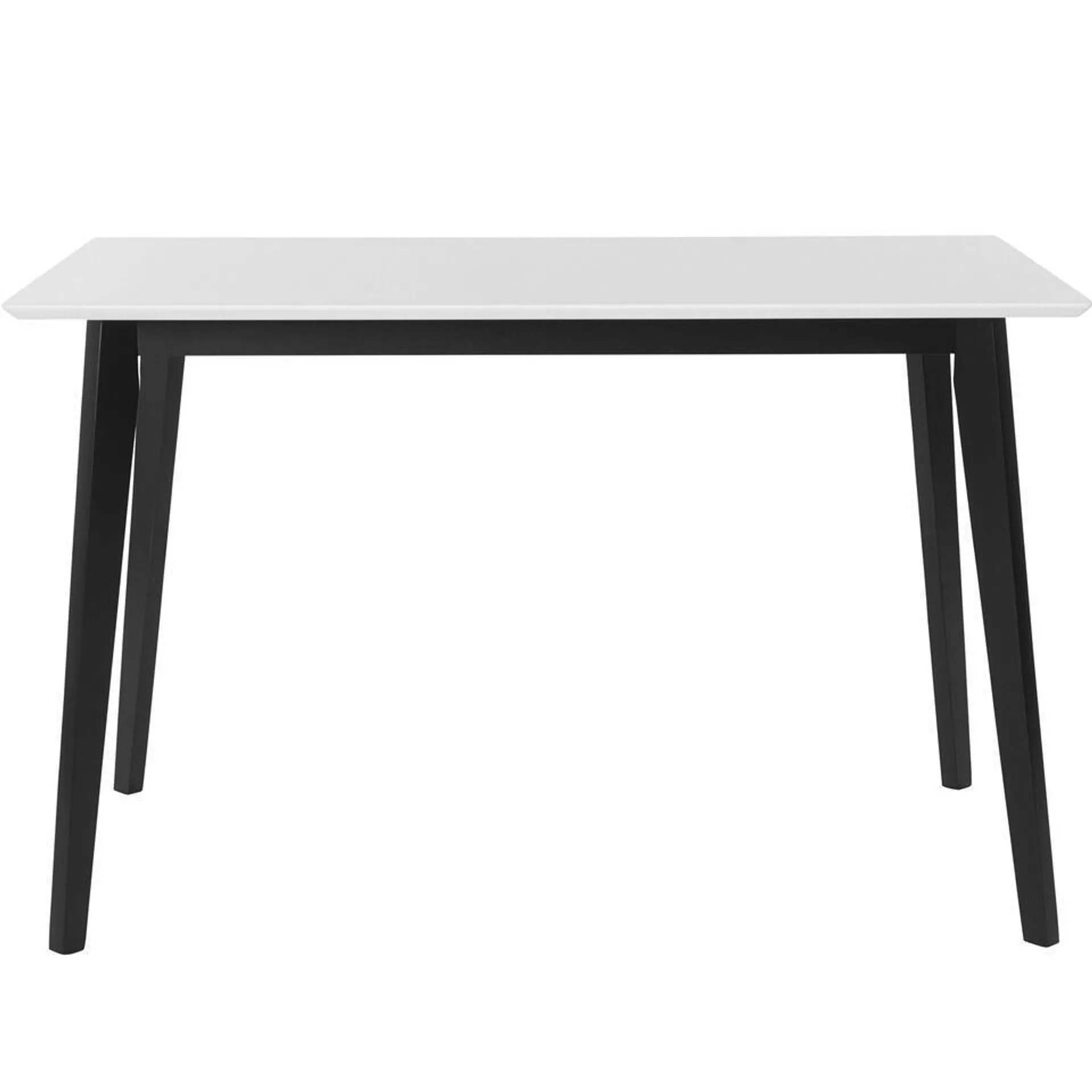 Cody - Eettafel 120x70 cm voor 6 personen in wit MDF