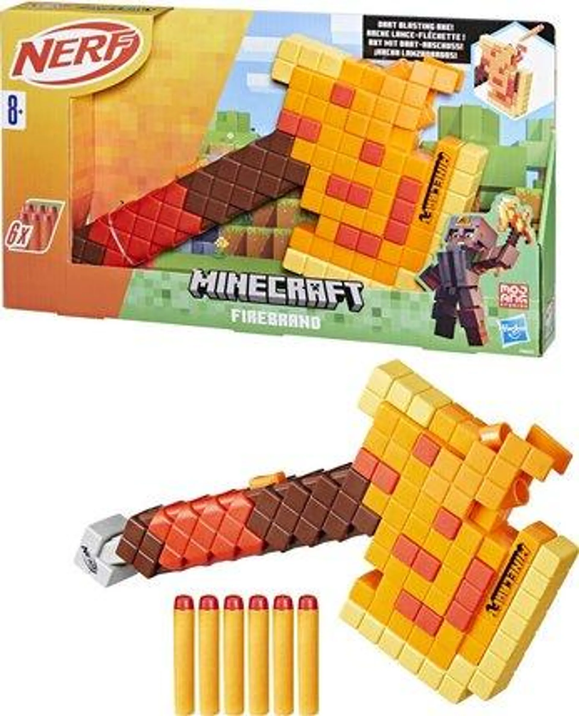 NERF MINECRAFT FIREBRAND