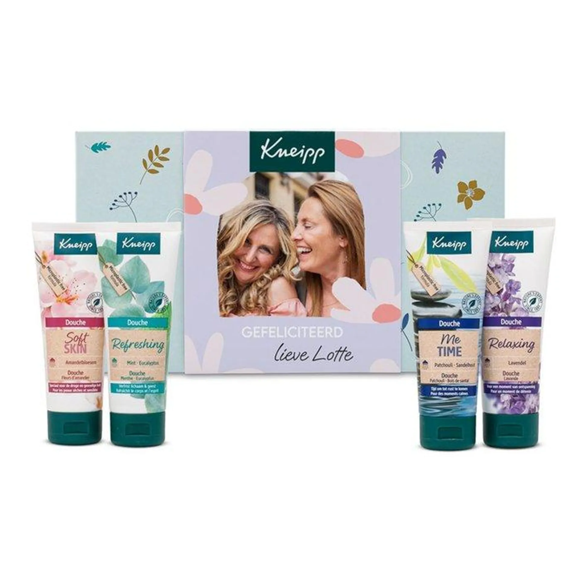 Kneipp | Giftset Douche met eigen foto en naam | Gefeliciteerd