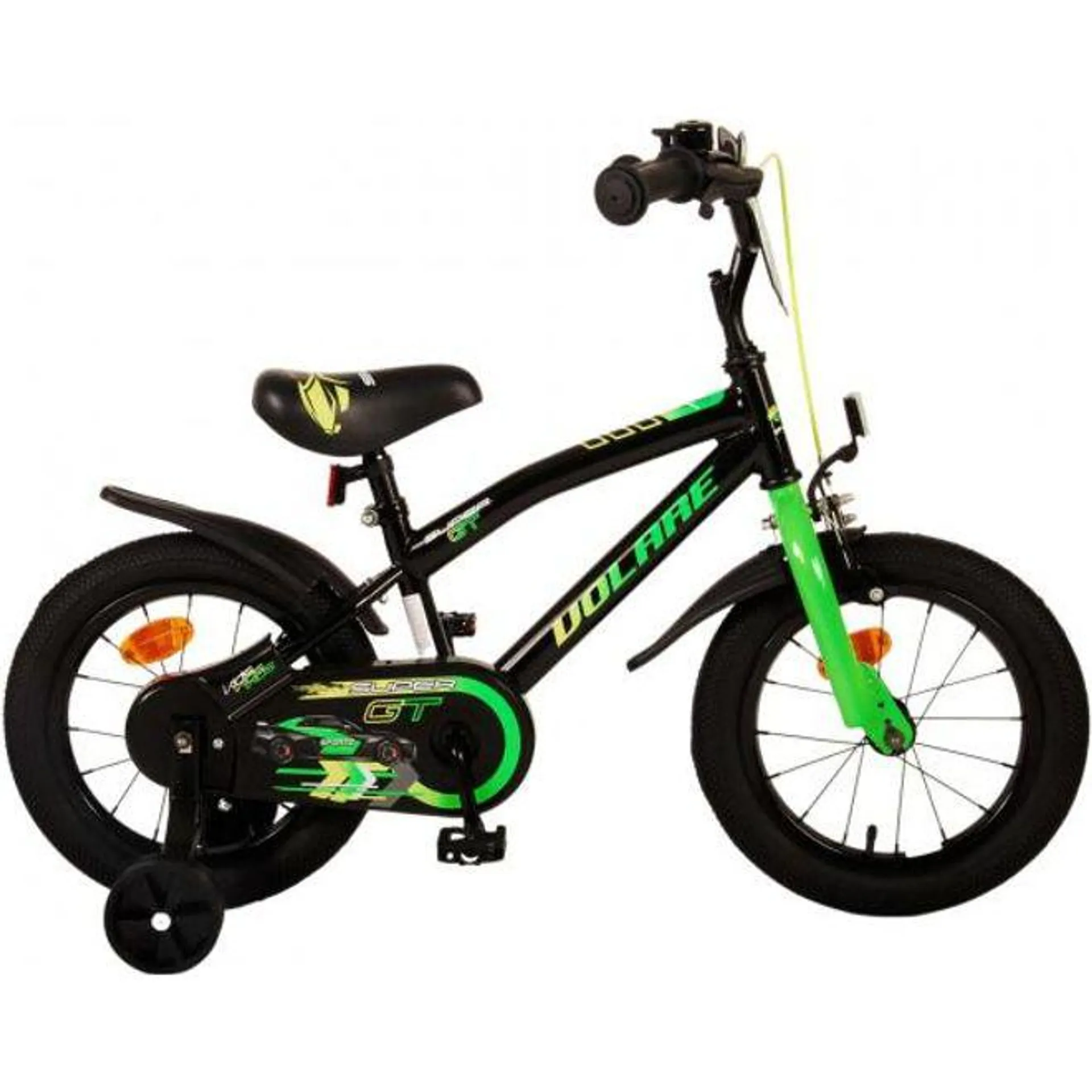 Volare Super GT Kinderfiets - Jongens - 14 inch - Groen