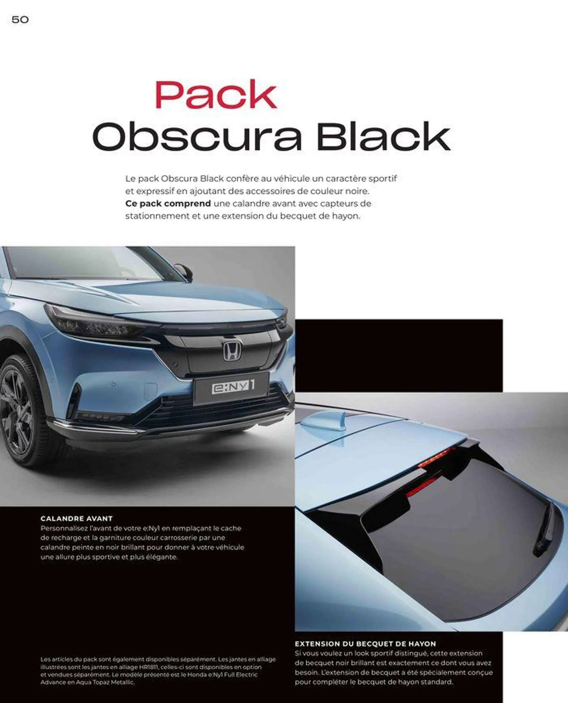 Honda e:Ny1 — Brochure van 18 april tot 18 april 2025 - folder pagina 50