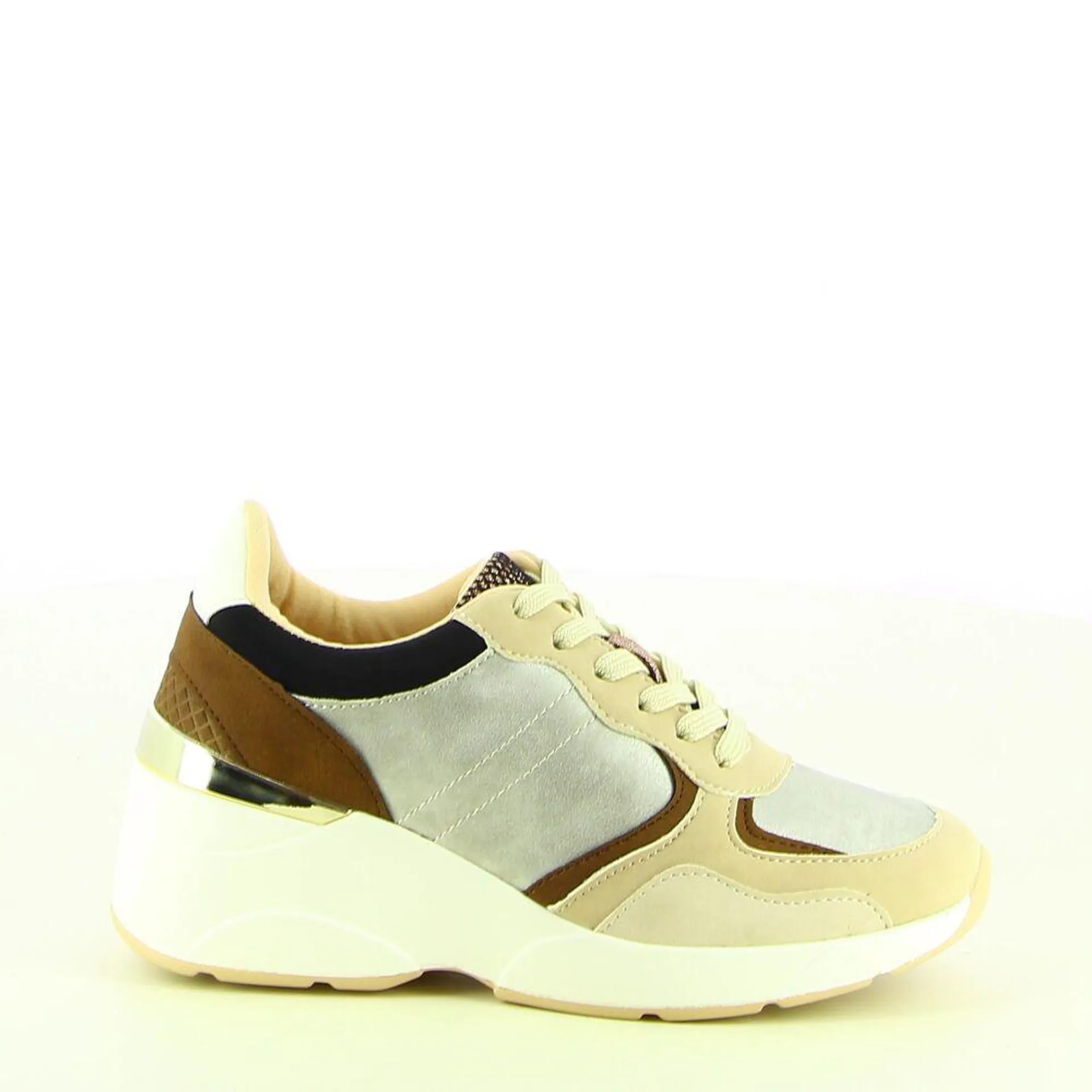 Ken Shoe Fashion - Beige/Multi - Sneakers