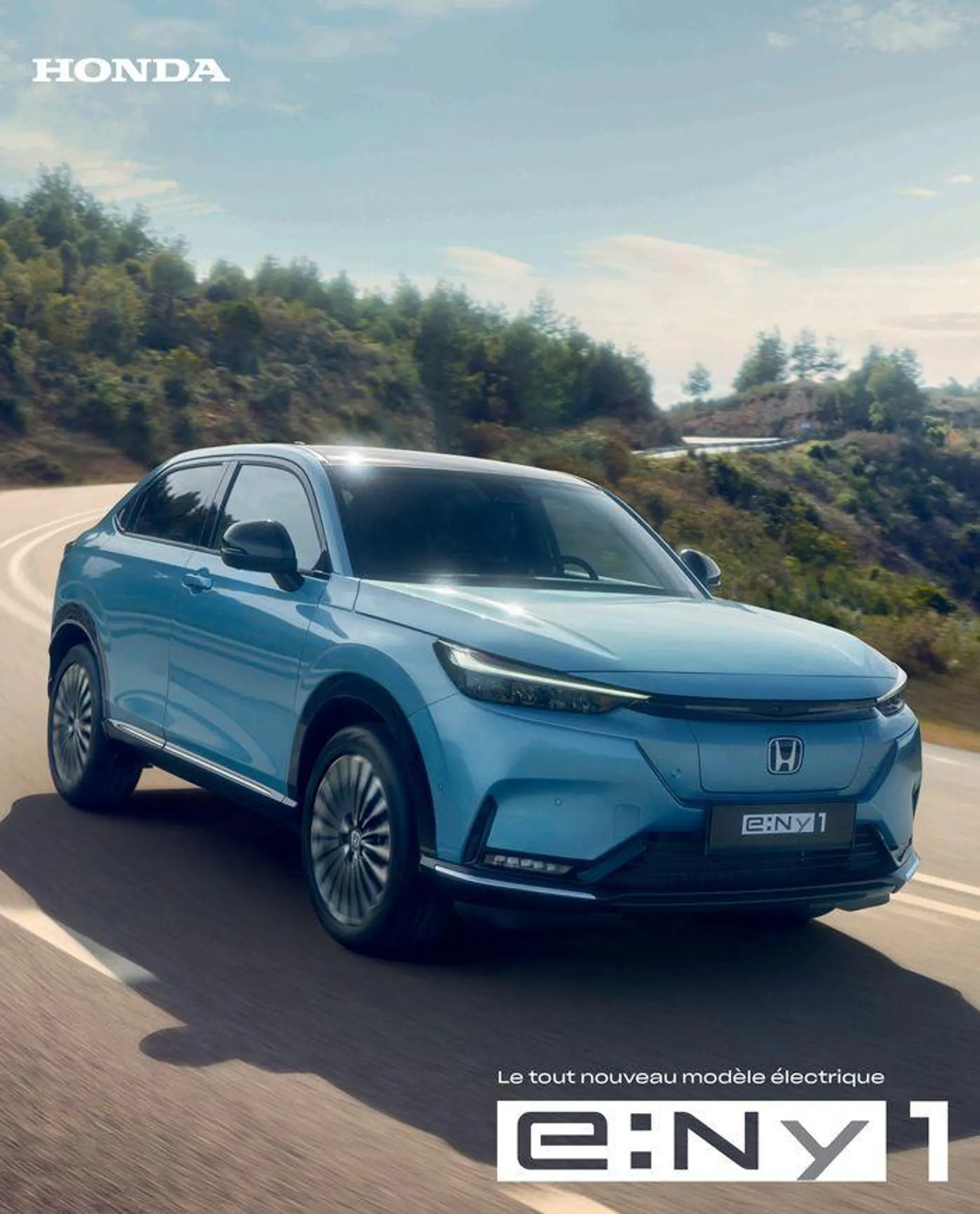 Honda e:Ny1 — Brochure van 18 april tot 18 april 2025 - folder pagina 1