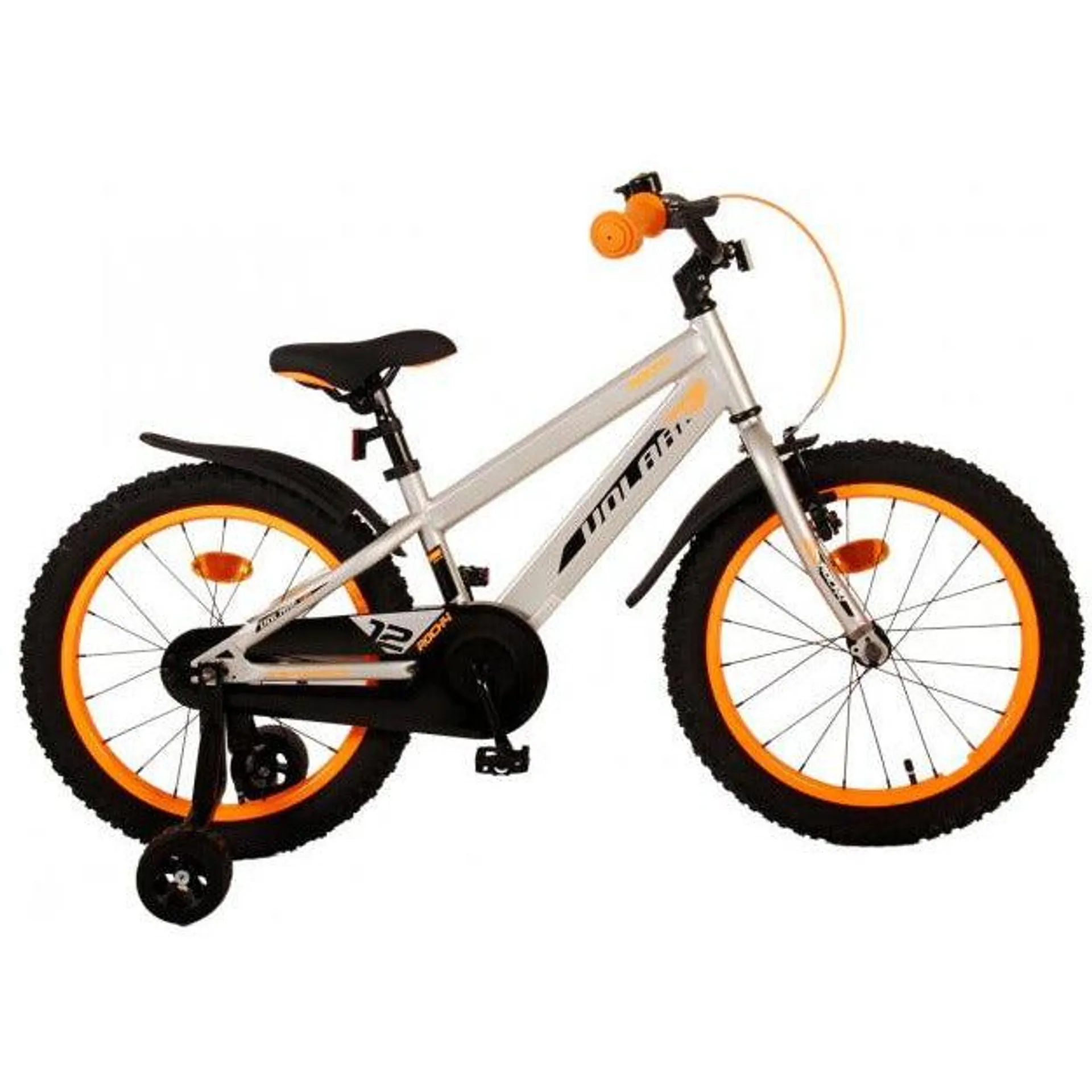 Volare Rocky Kinderfiets - Jongens - 18 inch - Grijs