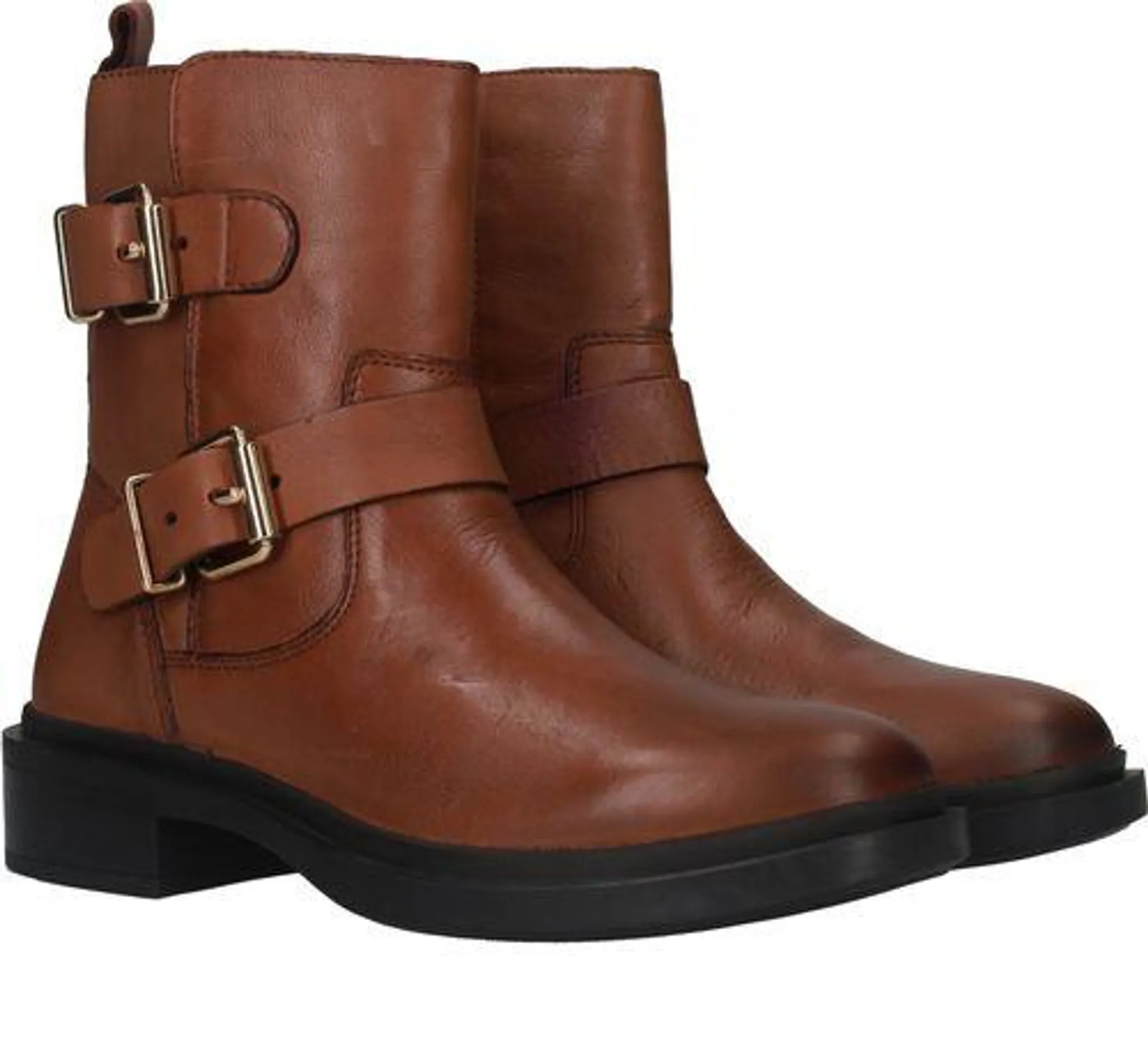 PS Poelman Boots Cognac Dames