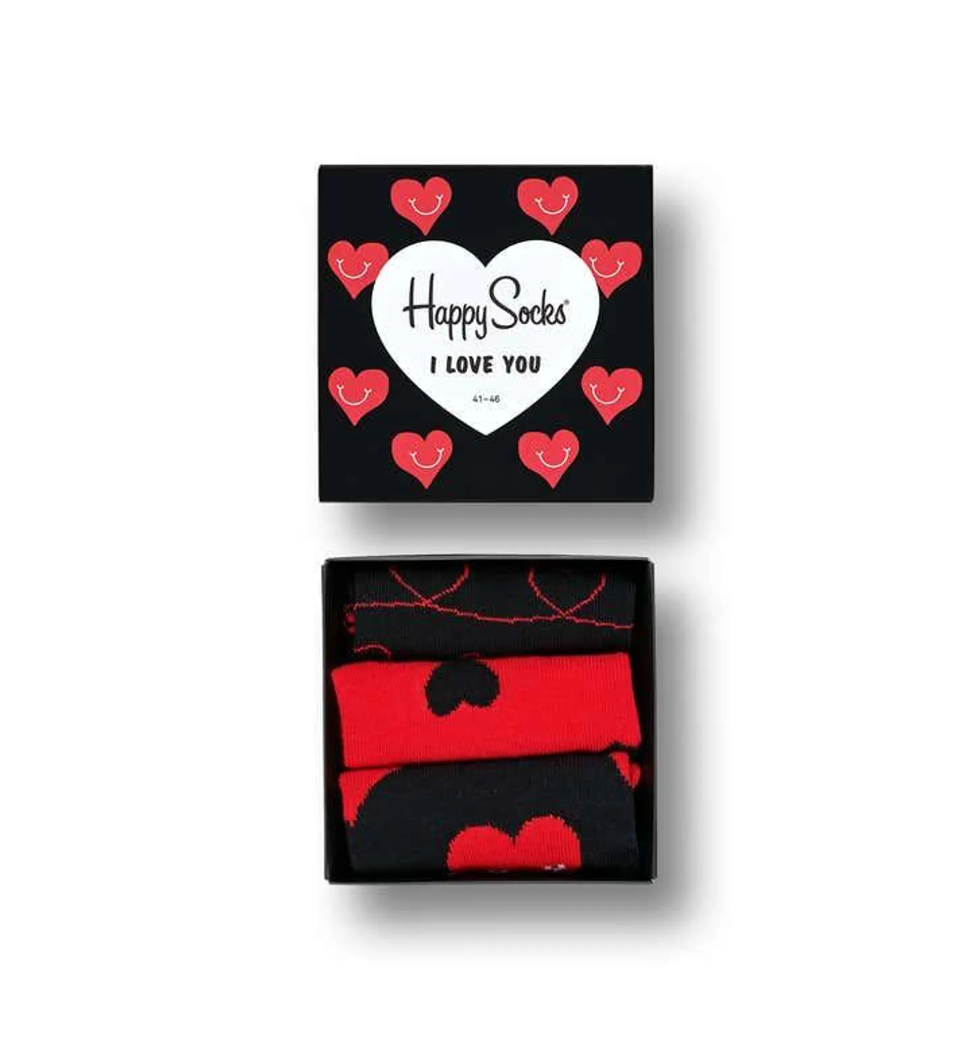 3-Pack I Love You Socks Gift Set