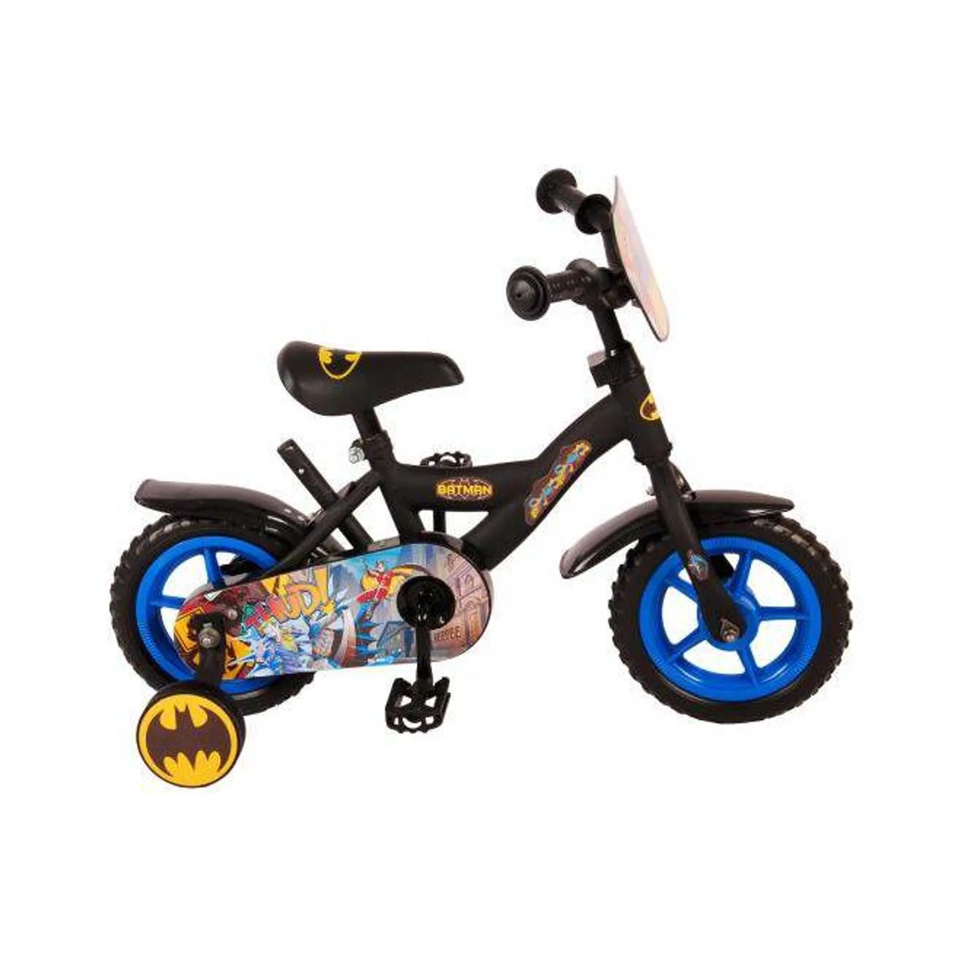 Batman Kinderfiets - Jongens - 10 inch - Zwart - Doortrapper