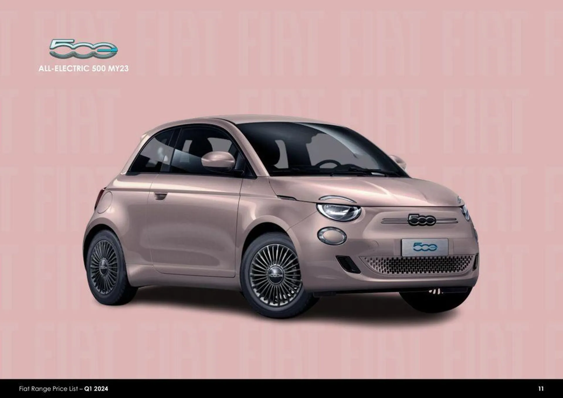 Fiat Range Price List – Q1 2024 van 26 maart tot 26 maart 2025 - folder pagina 11