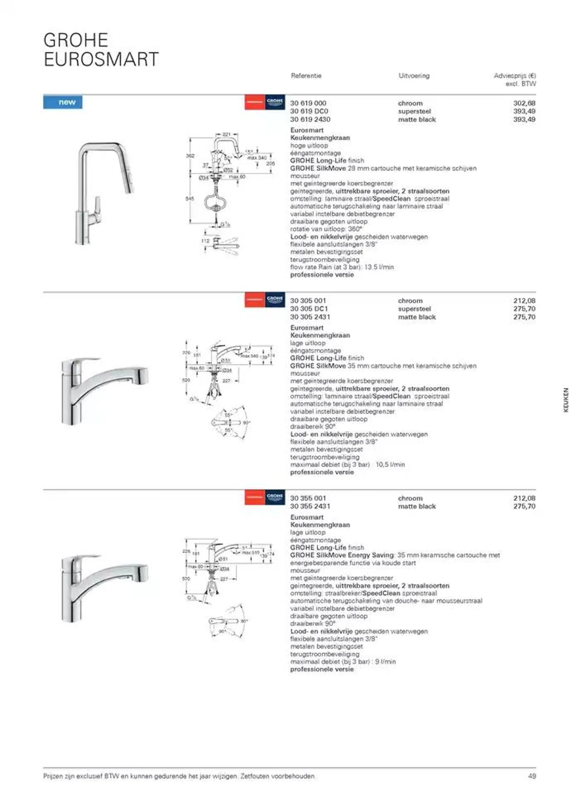 Catalogus Keuken van 16 oktober tot 31 december 2024 - folder pagina 49