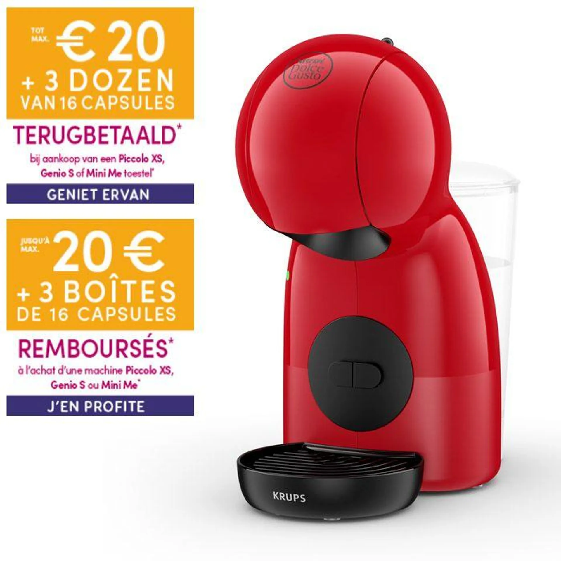 Krups YY4323FD Dolce Gusto Piccolo XS