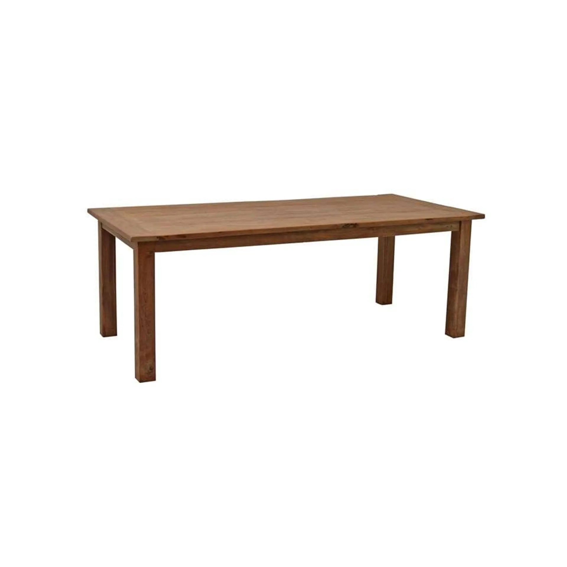 Livingfurn - Eetkamertafel DK - Teak Hout - 220x100 cm - Bruin