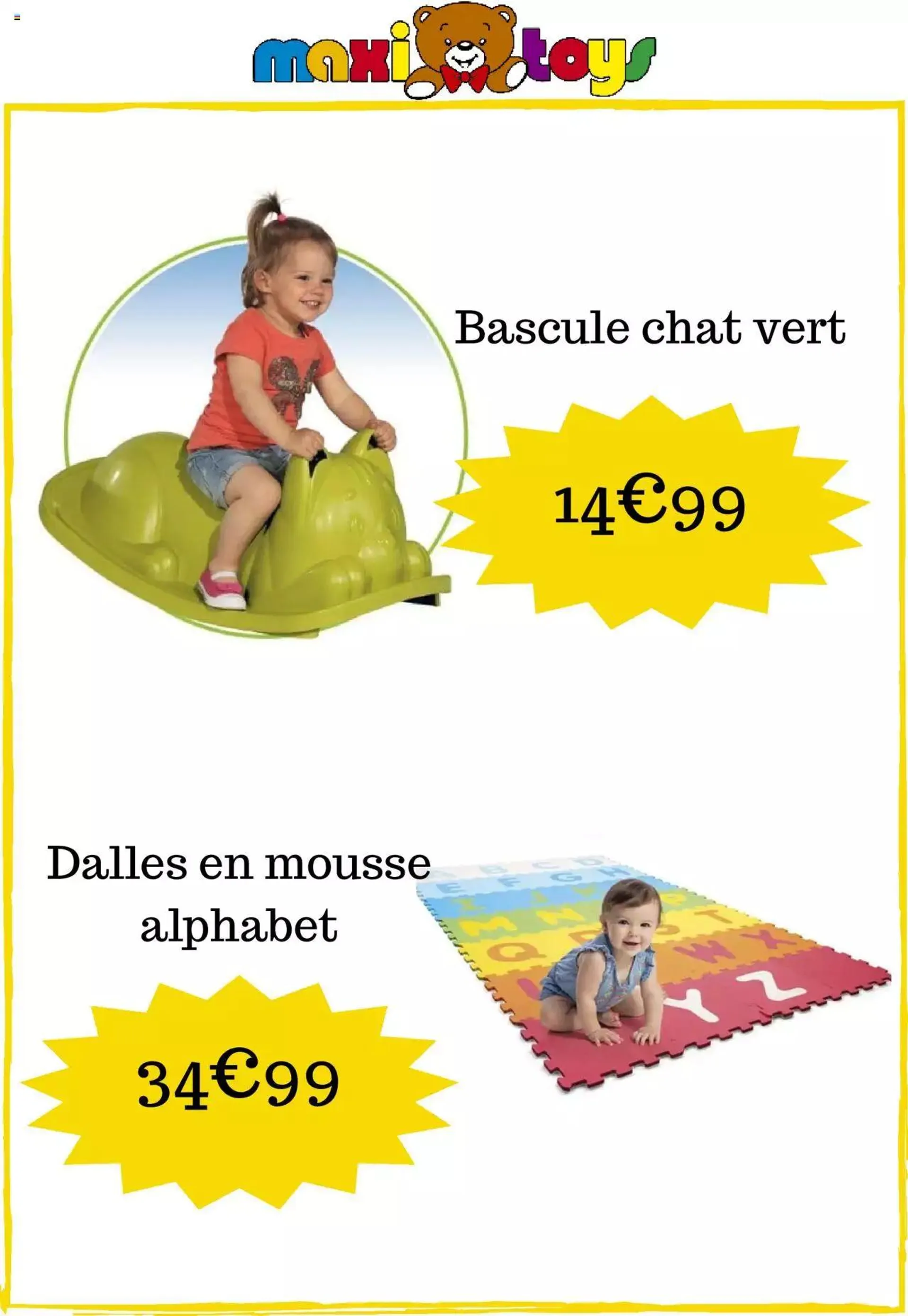 Maxi Toys folder / publicité - 4