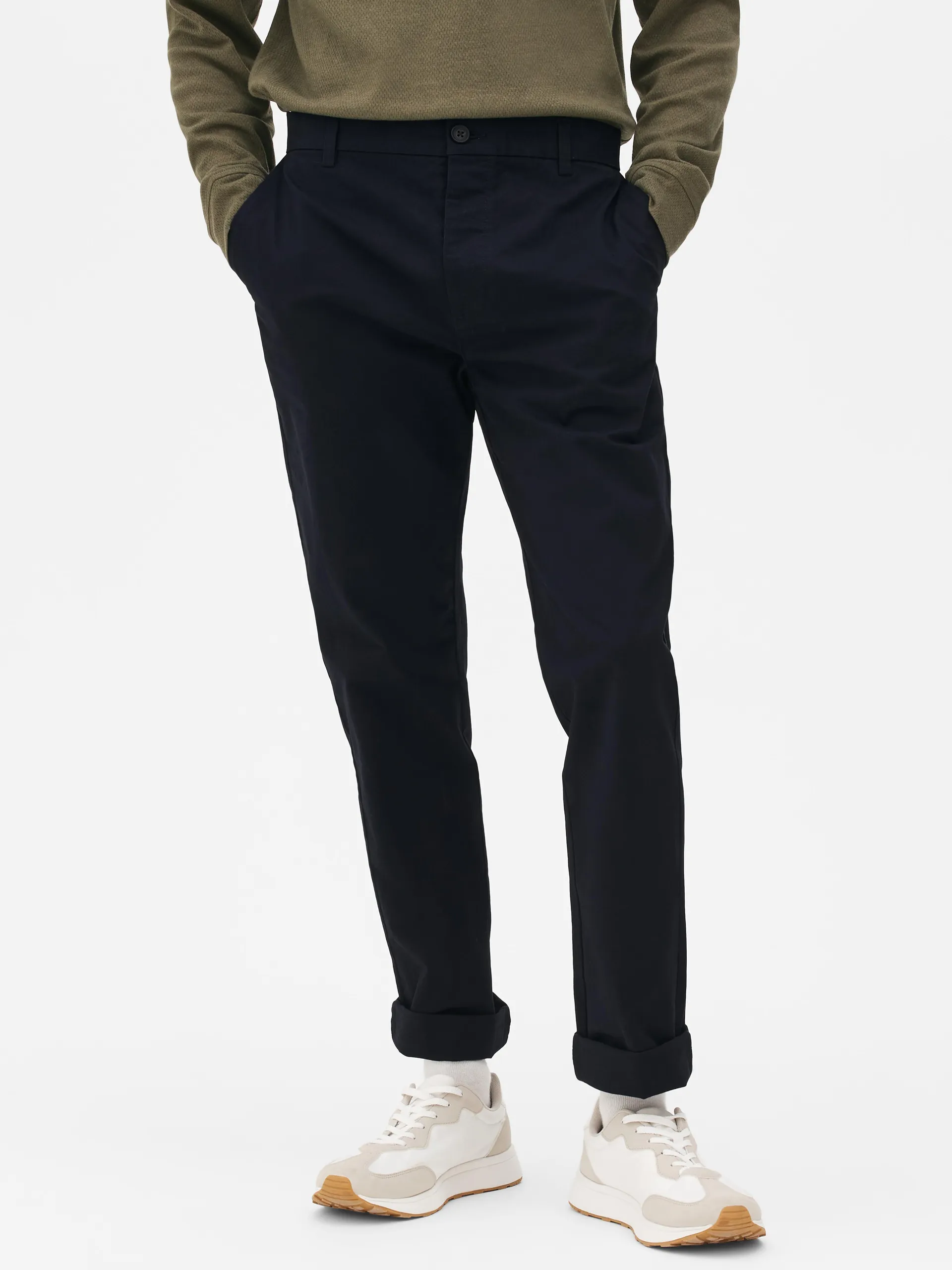 Pantalon chino coupe slim