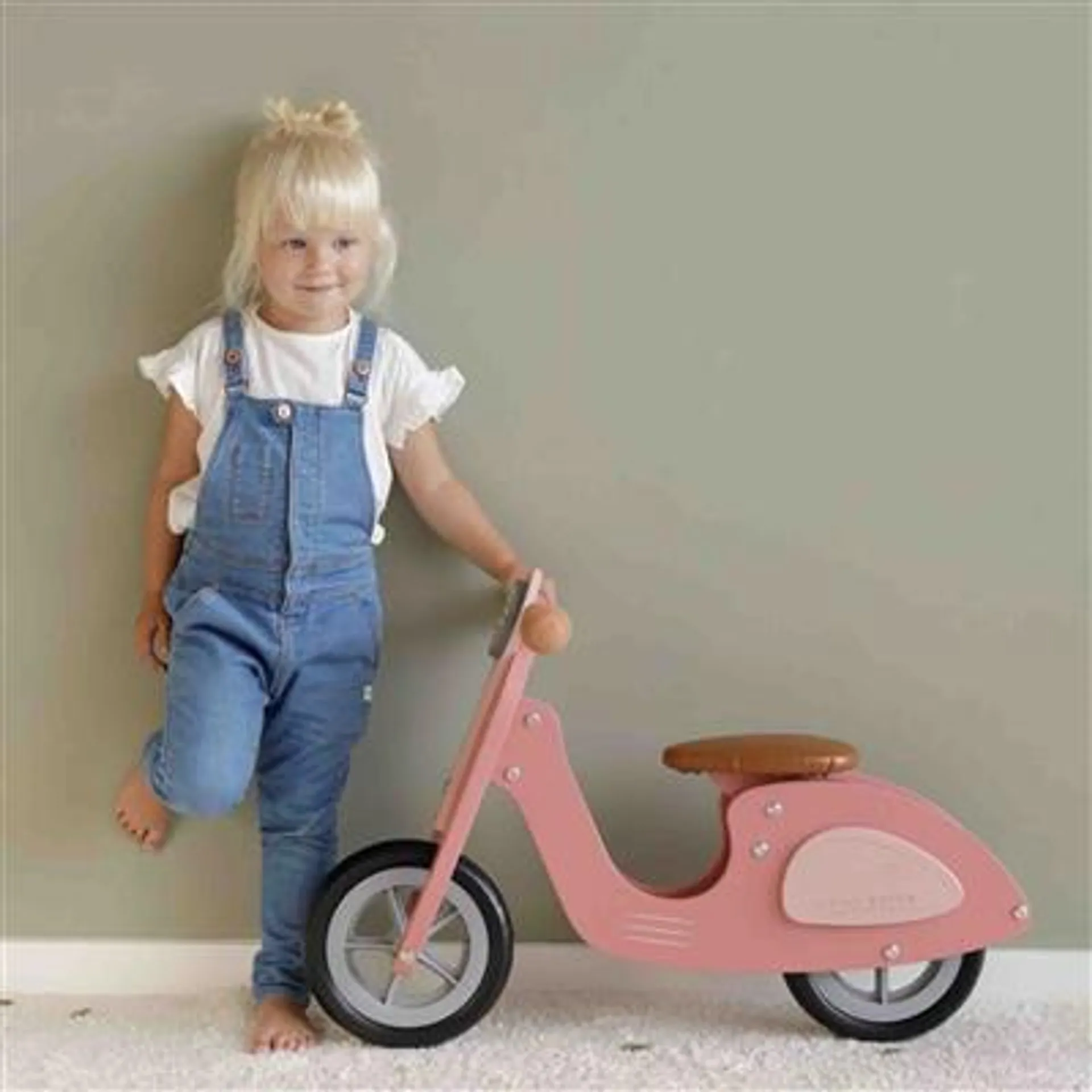 Little Dutch Loopscooter - pink