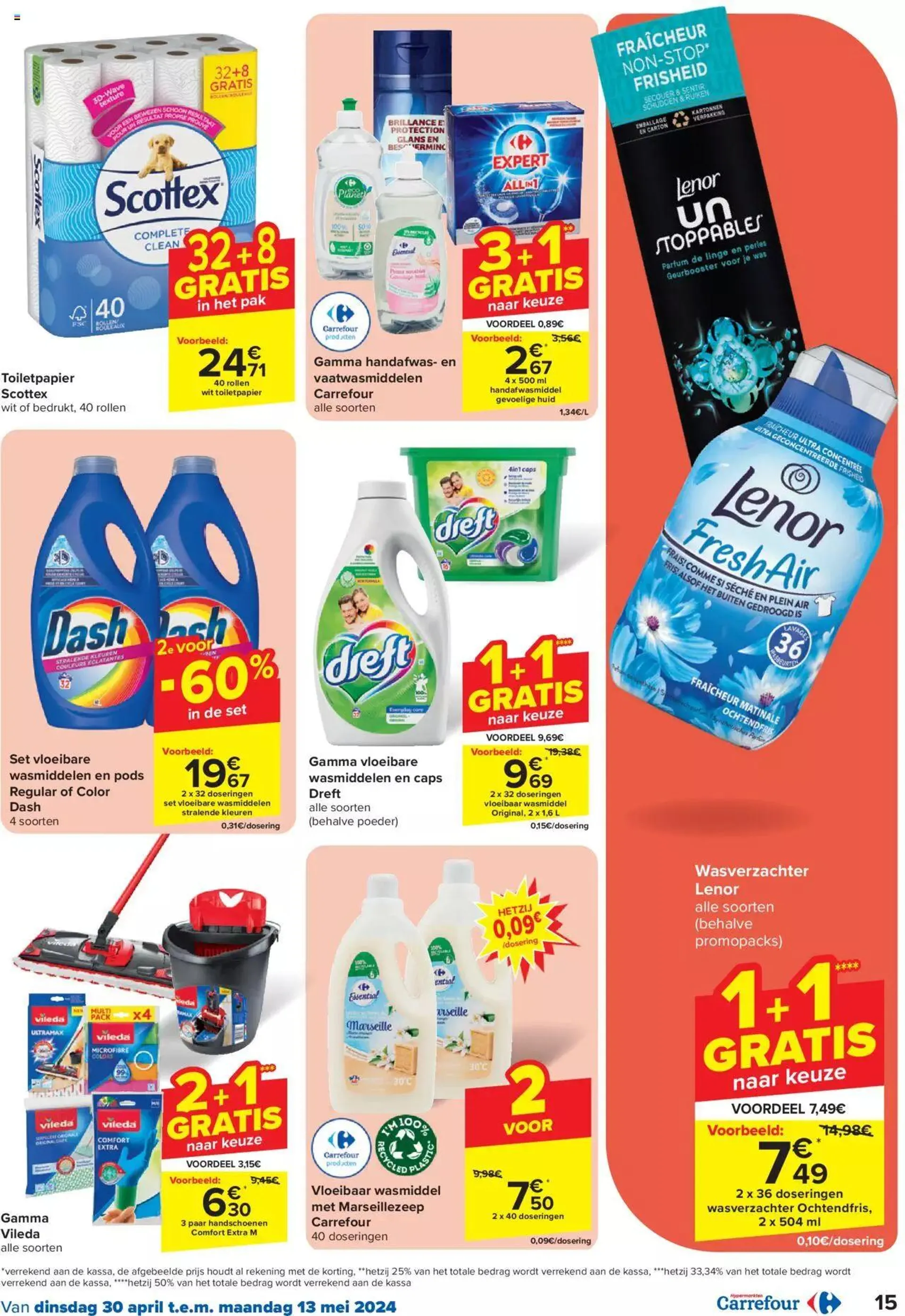 Carrefour folder week 18/19 van 13 mei tot 31 december 2024 - folder pagina 15