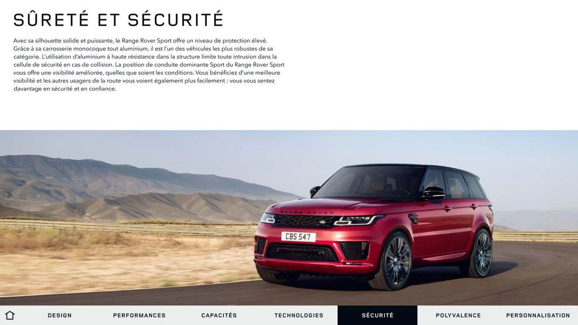 RANGE ROVER SPORT van 13 oktober tot 13 oktober 2024 - folder pagina 44