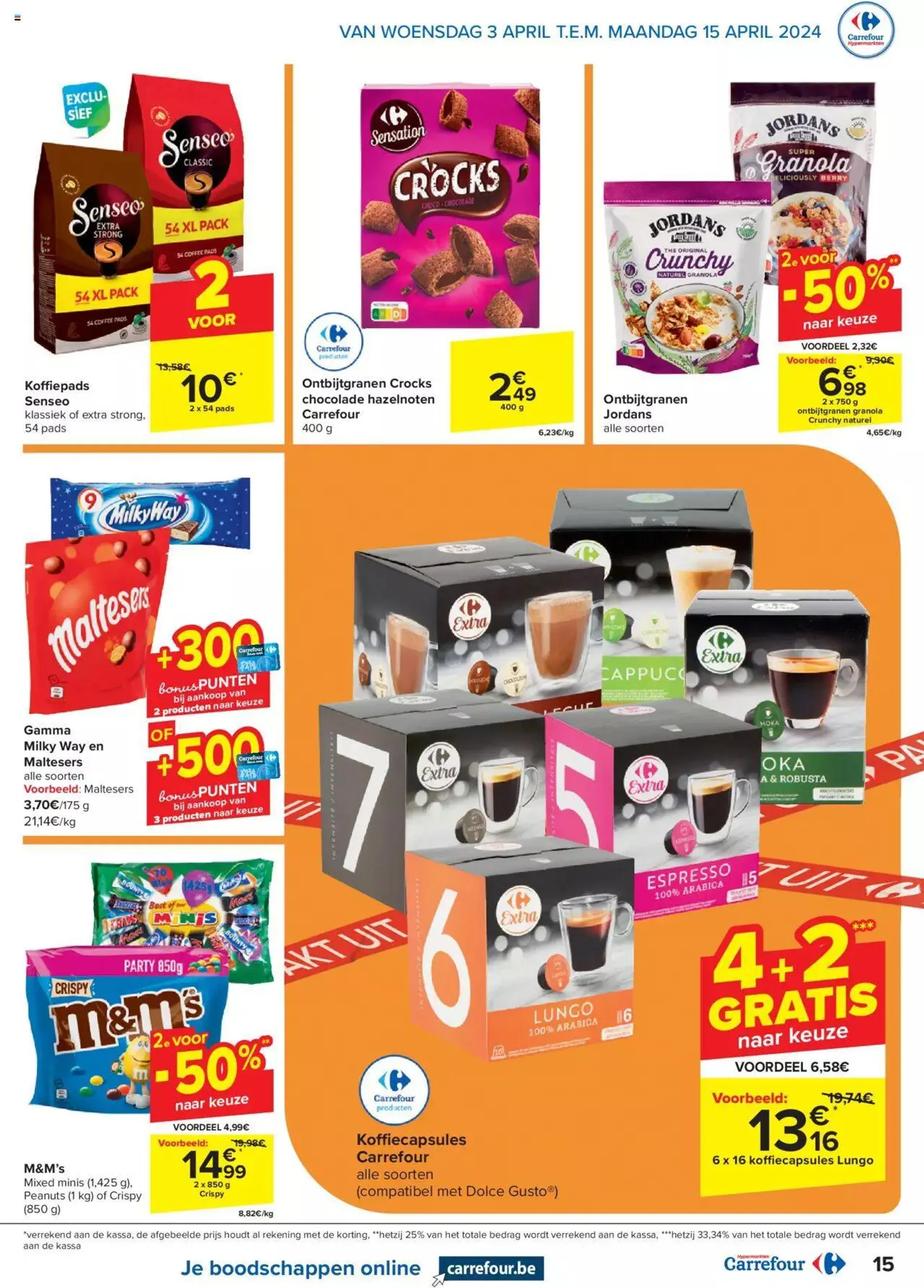 Carrefour folder week 14/15 van 15 april tot 31 december 2024 - folder pagina 15