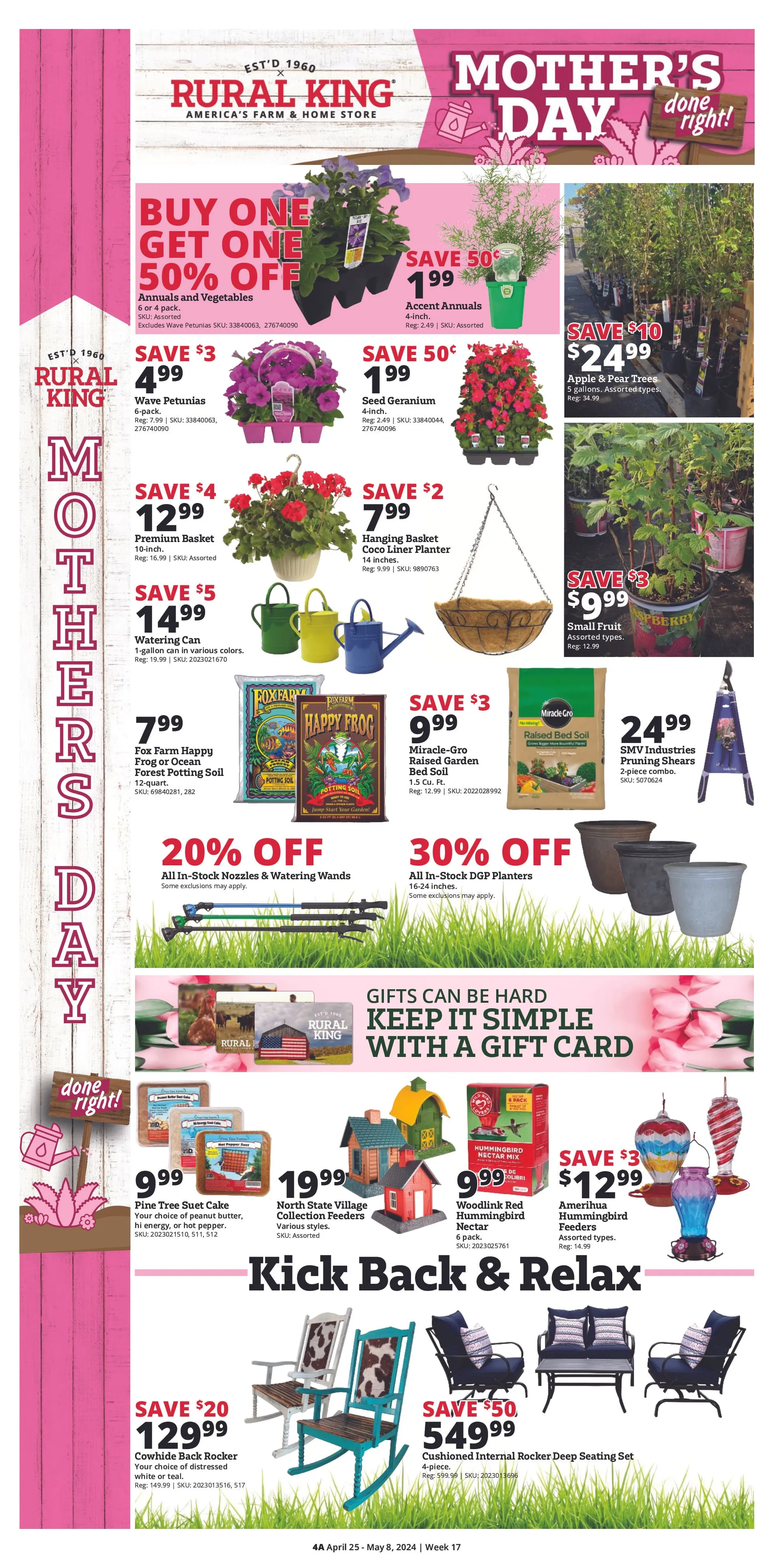 Weekly ad RURAL KING SALES from April 25 to May 8 2024 - Page 1