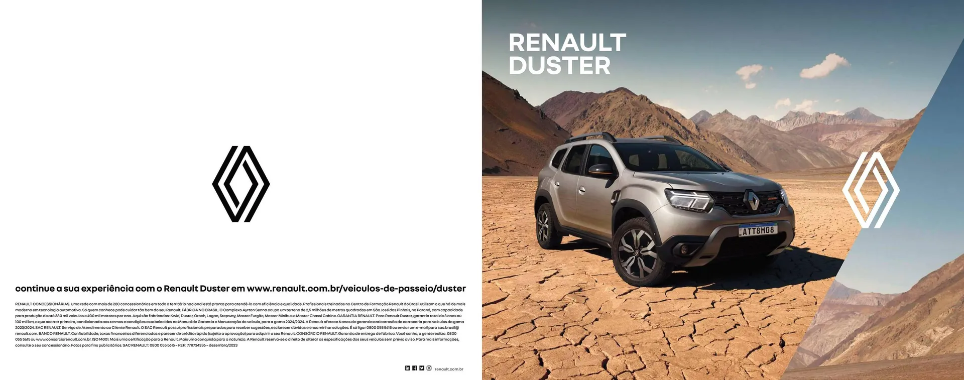 Encarte de Catálogo Renault 11 de janeiro até 11 de janeiro 2025 - Pagina 