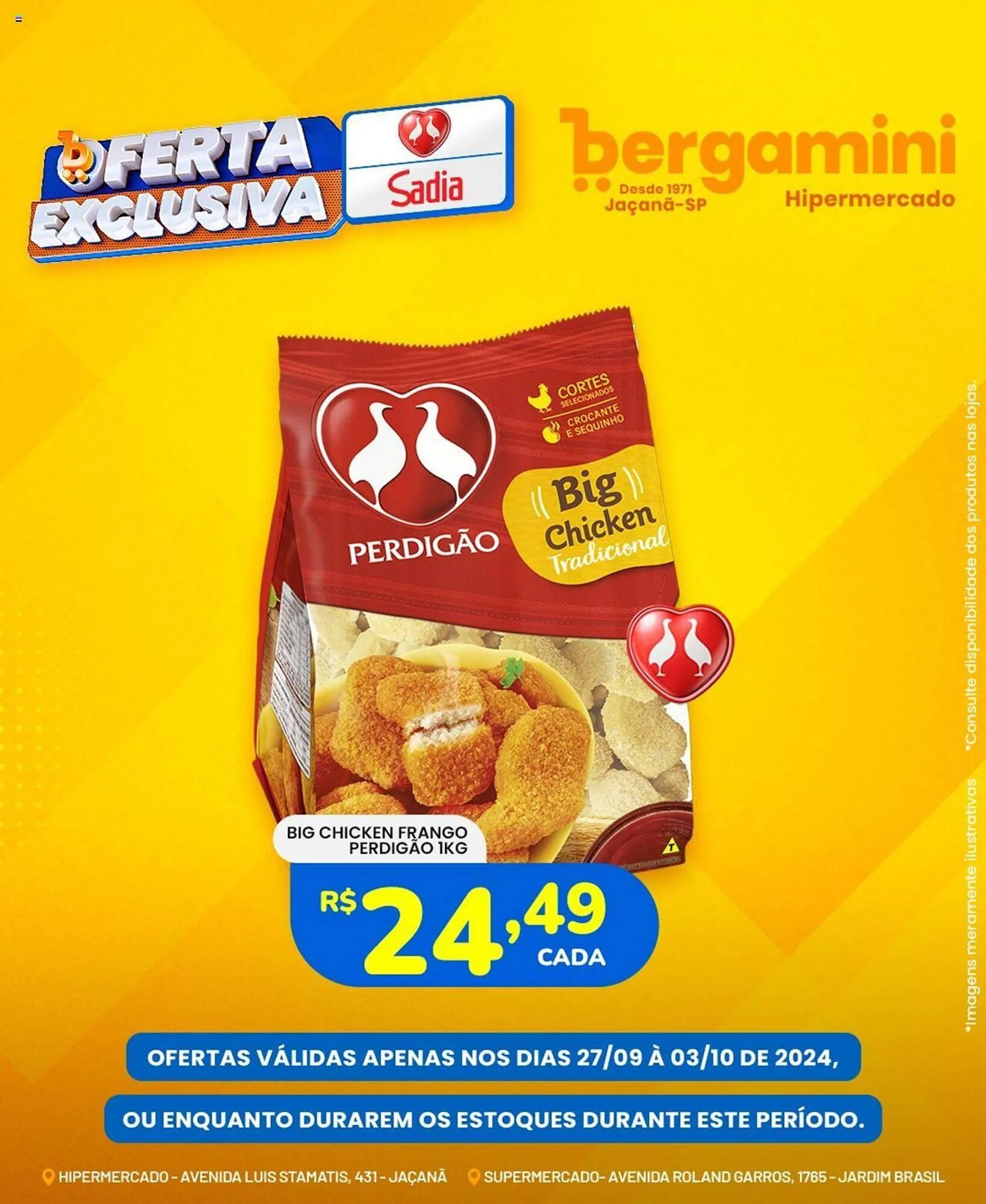 Encarte de Catálogo Supermercado Bergamini 27 de setembro até 3 de outubro 2024 - Pagina 6