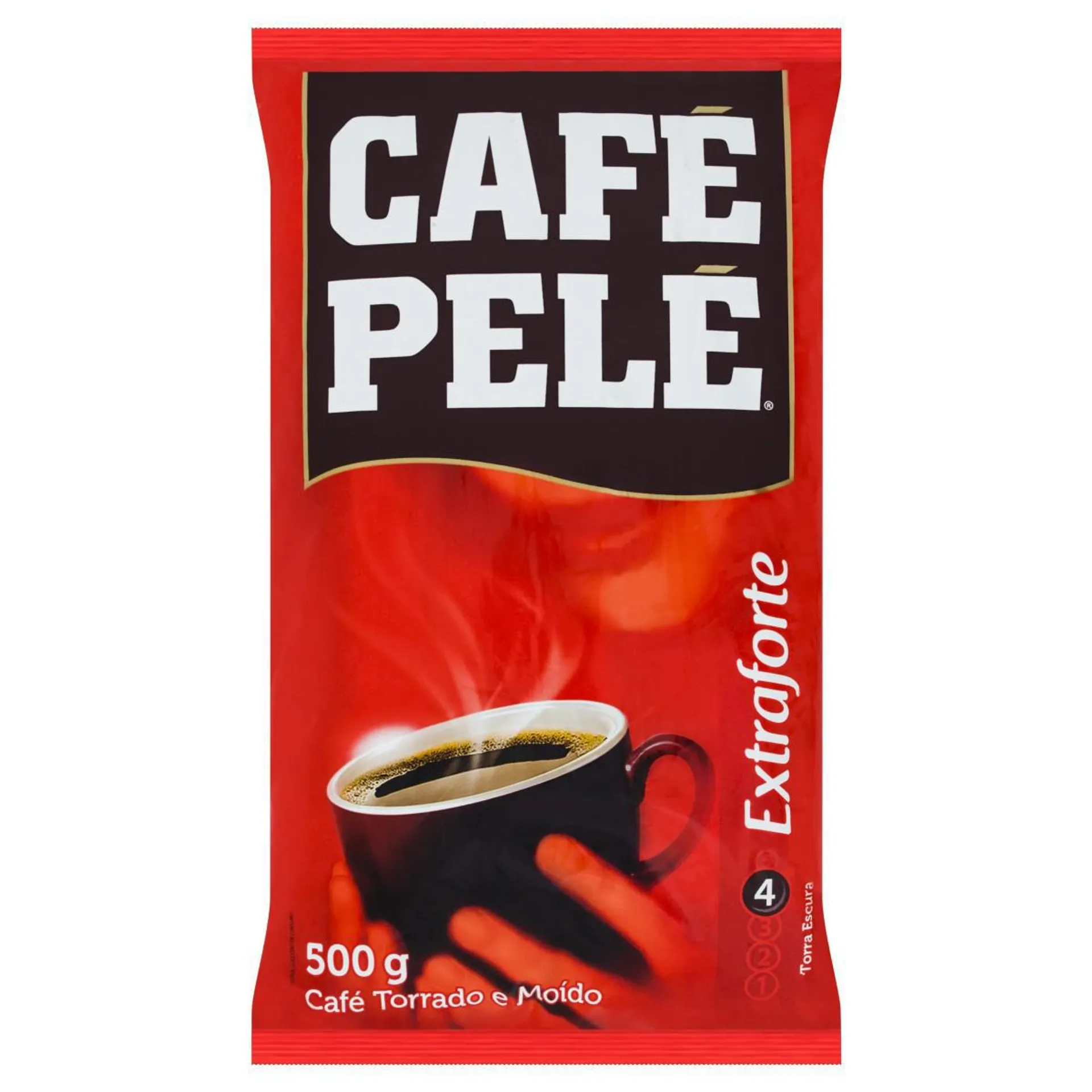 Café Torrado e Moído Extraforte Café Pelé Pacote 500g