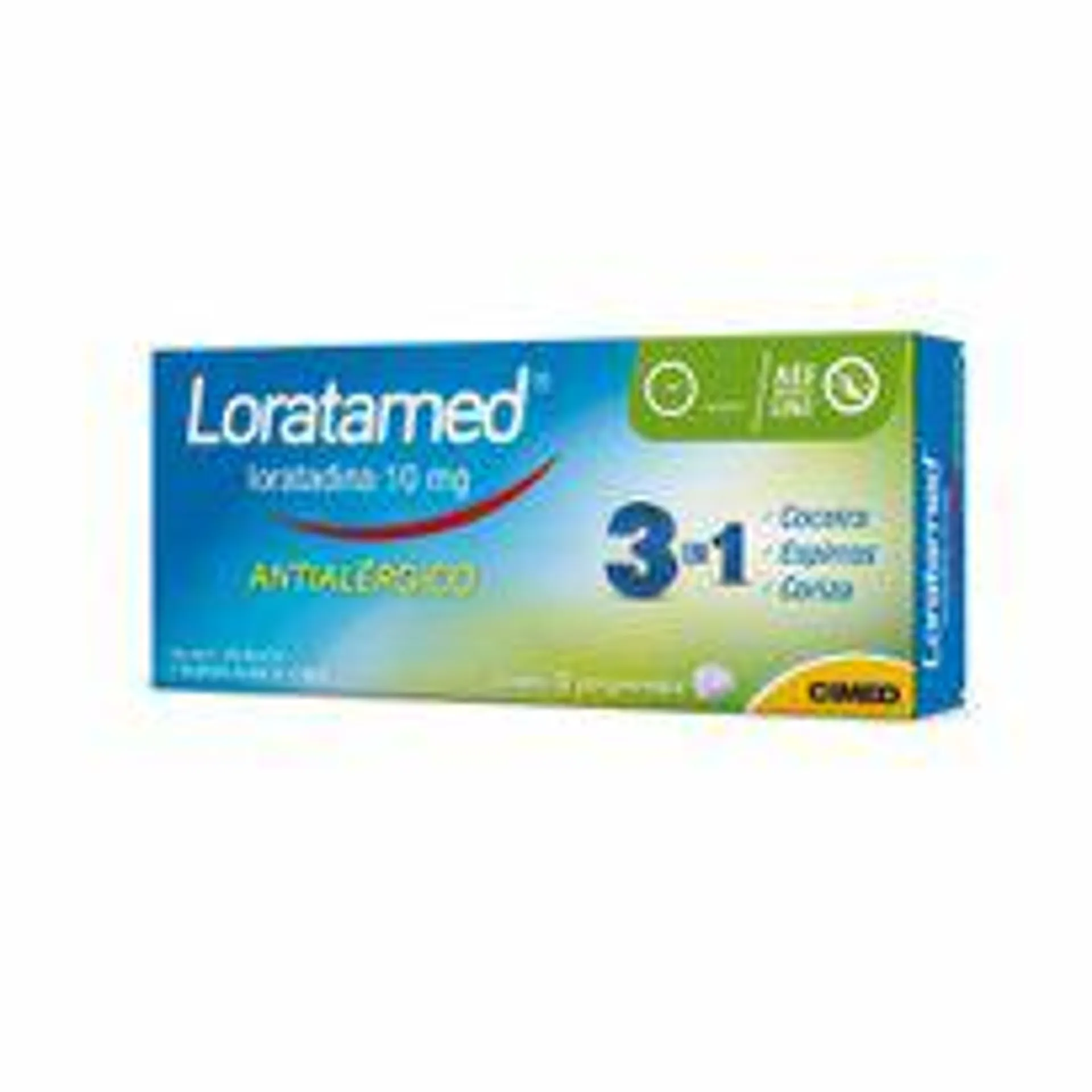 Loratamed 10mg 12 Comprimidos