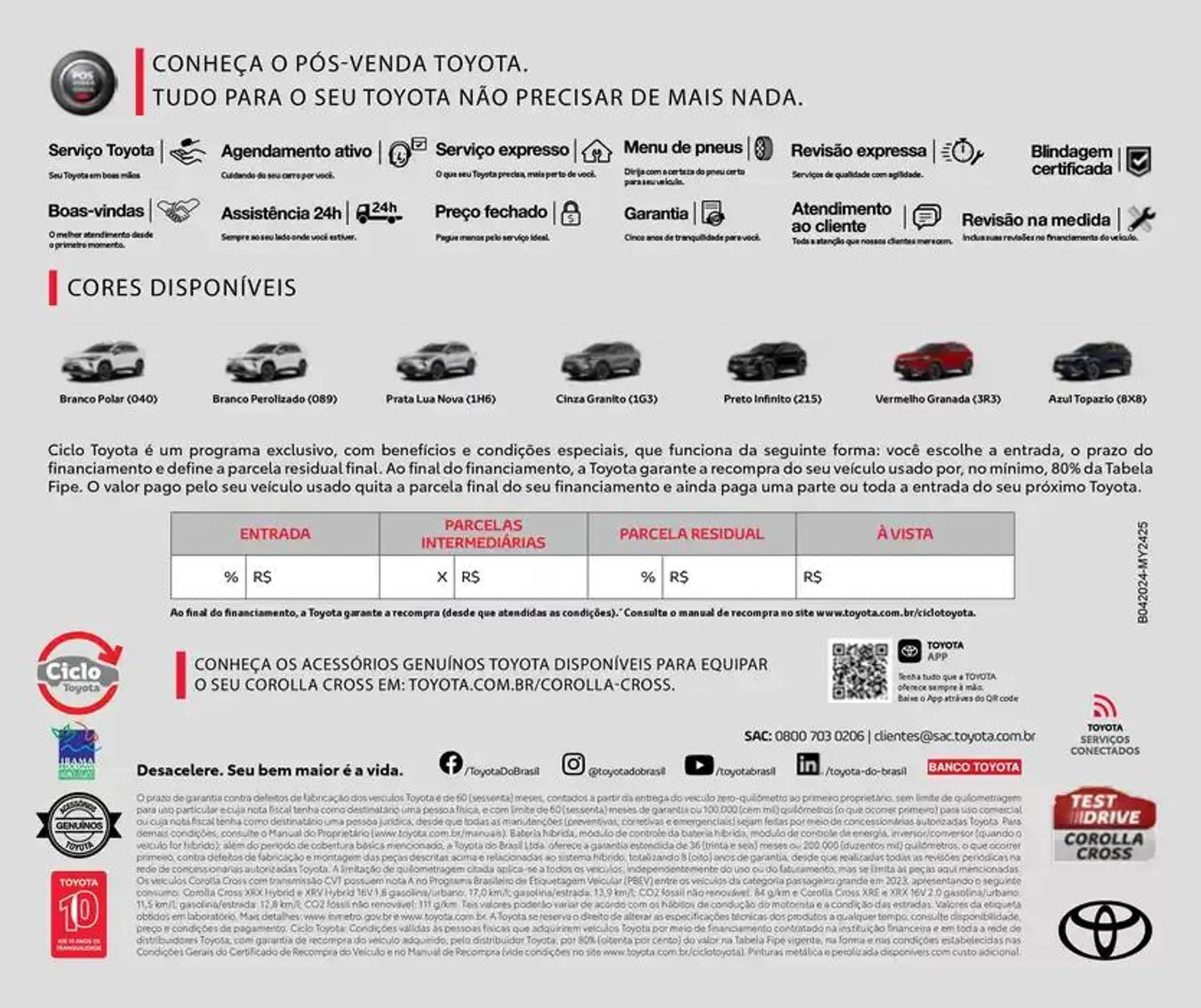 Encarte de Toyota SUVs Corolla Cross 3 de abril até 3 de abril 2026 - Pagina 3