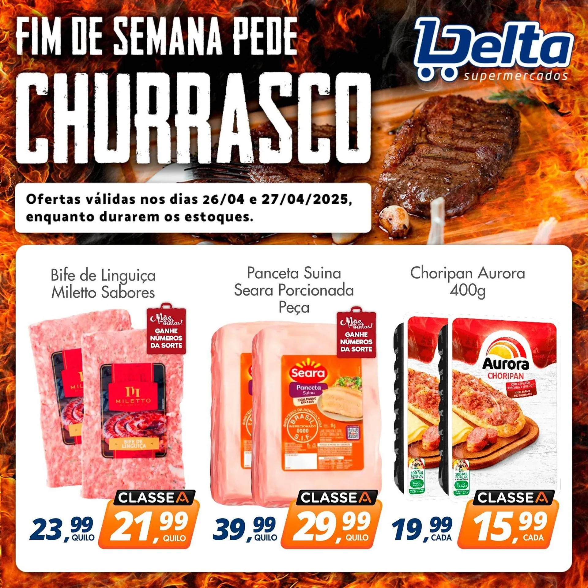 Encarte de Catálogo Delta Supermercados 26 de abril até 27 de abril 2025 - Pagina 3