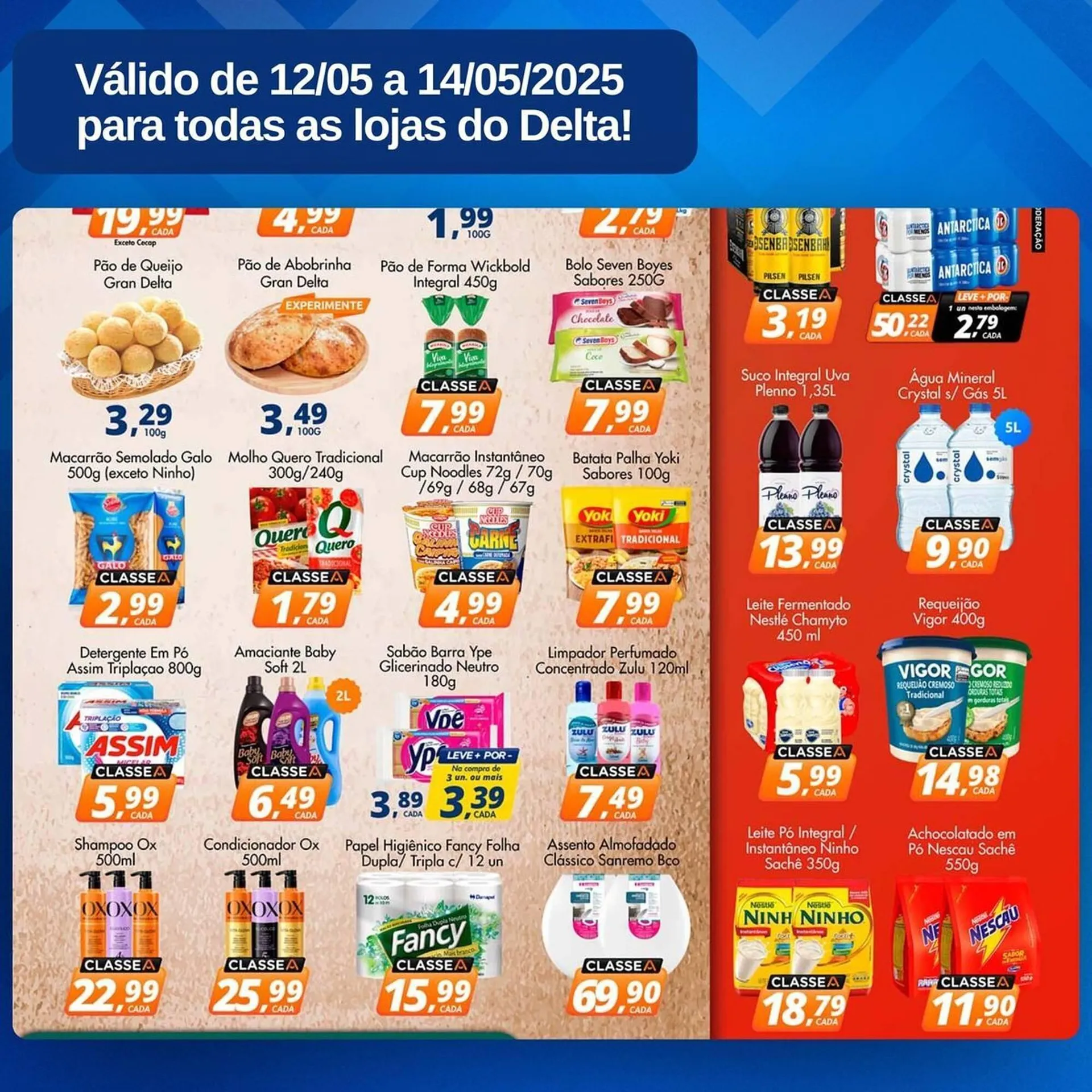 Encarte de Catálogo Delta Supermercados 12 de maio até 14 de maio 2025 - Pagina 1