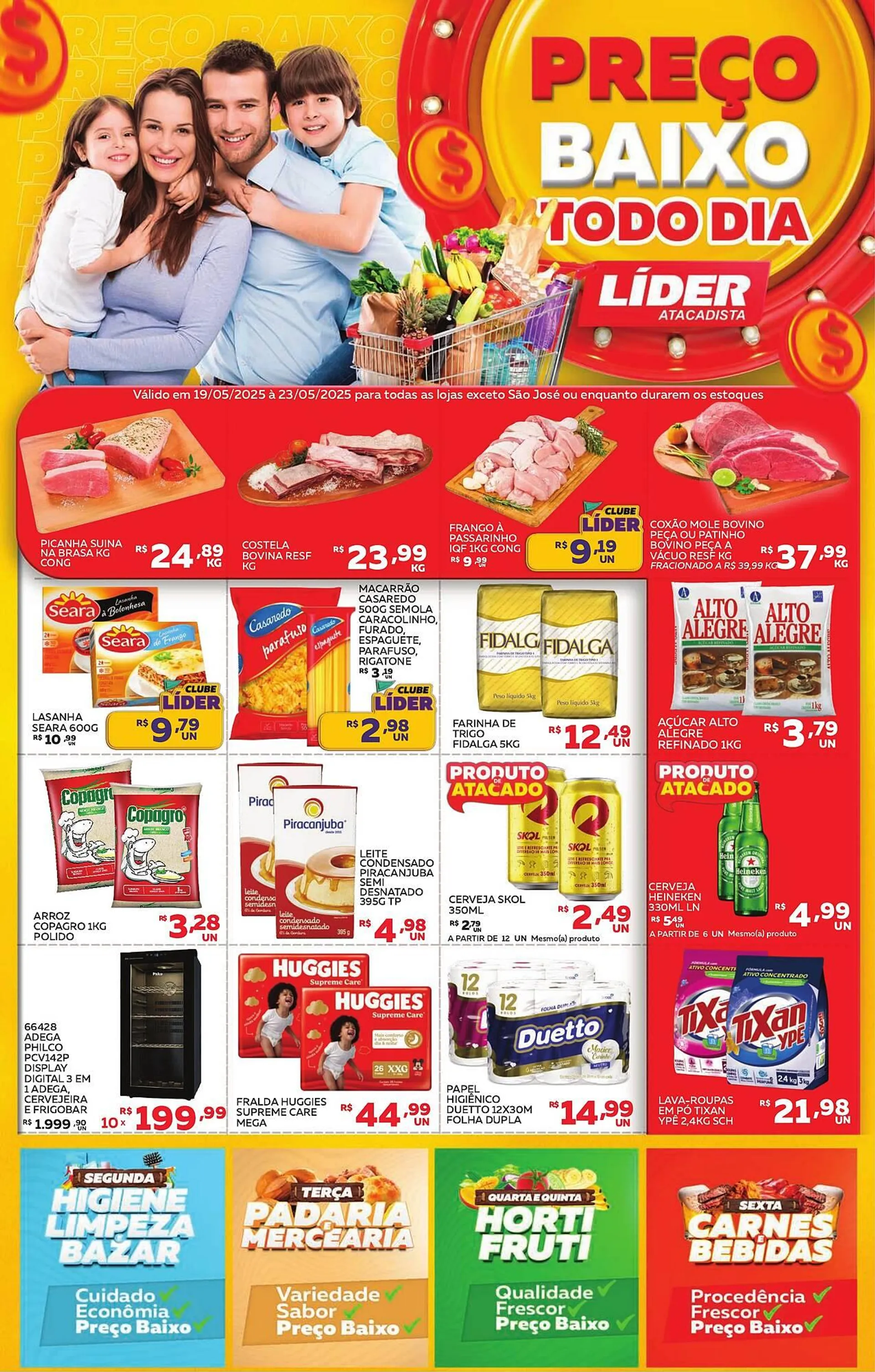 Encarte de Catálogo Lider Atacadista 19 de maio até 23 de maio 2025 - Pagina 1