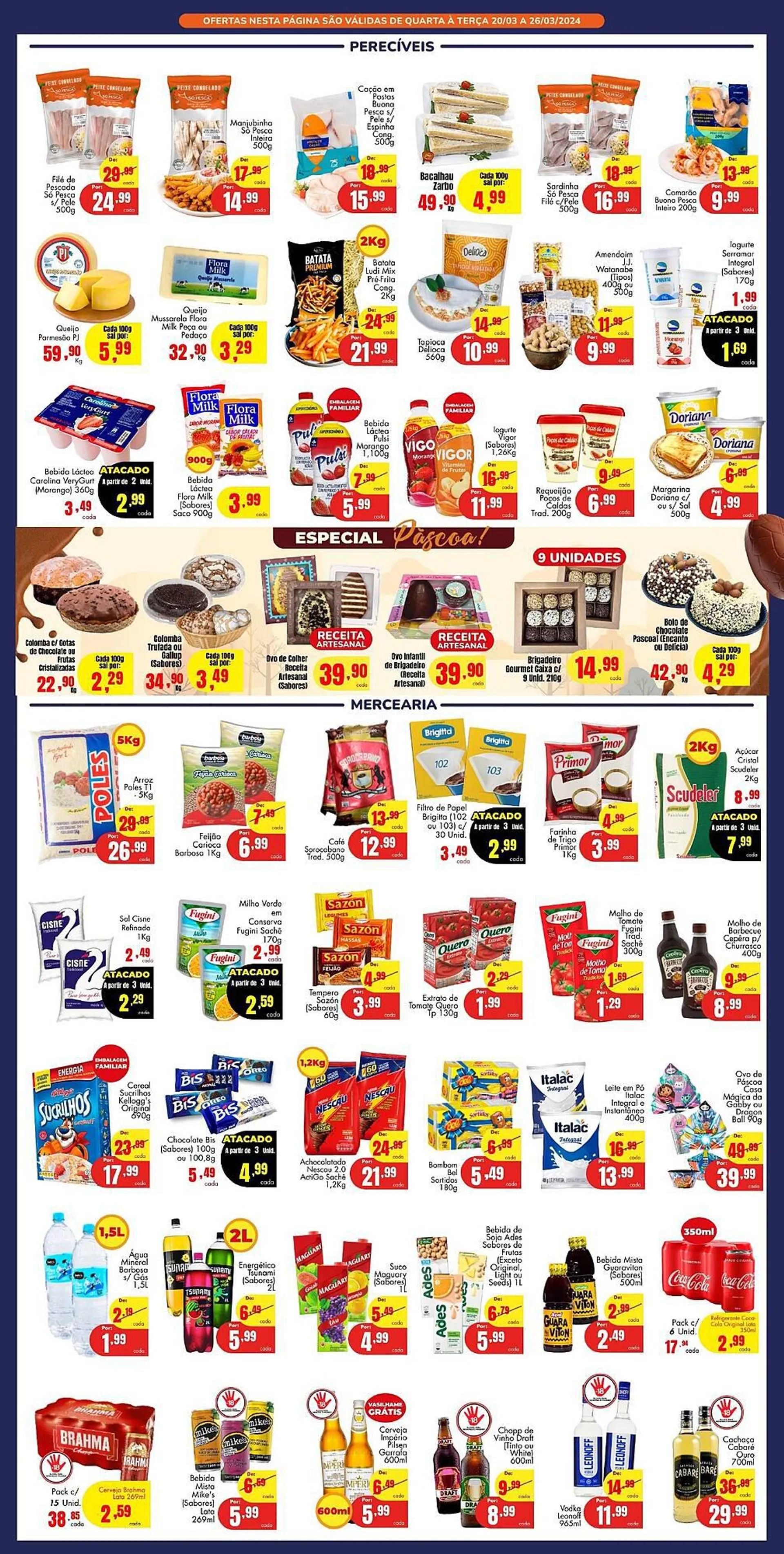 Encarte de Catálogo Barbosa Supermercados 20 de março até 26 de março 2024 - Pagina 4