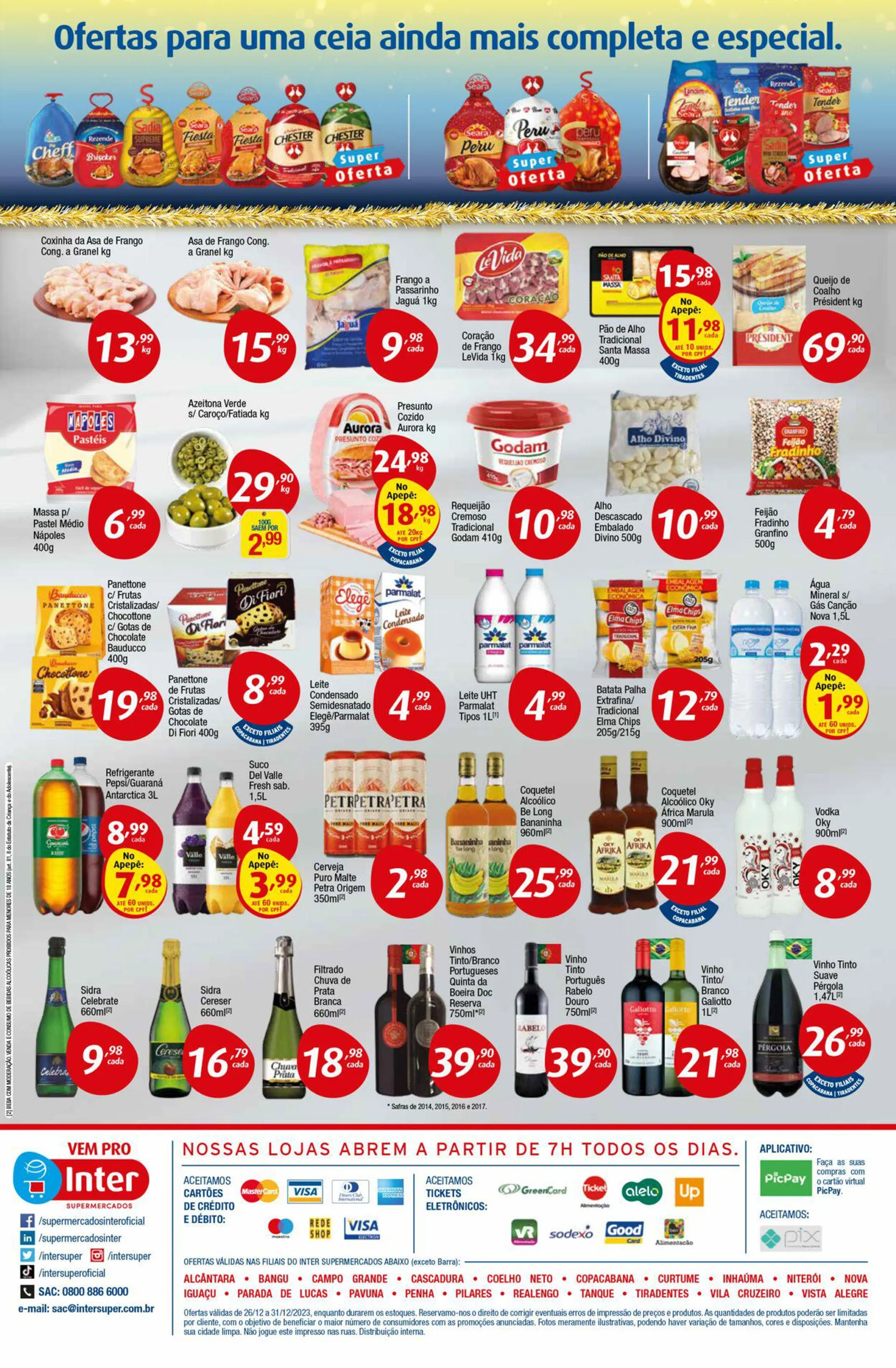 Encarte de Inter Supermercados 25 de dezembro até 31 de dezembro 2023 - Pagina 2