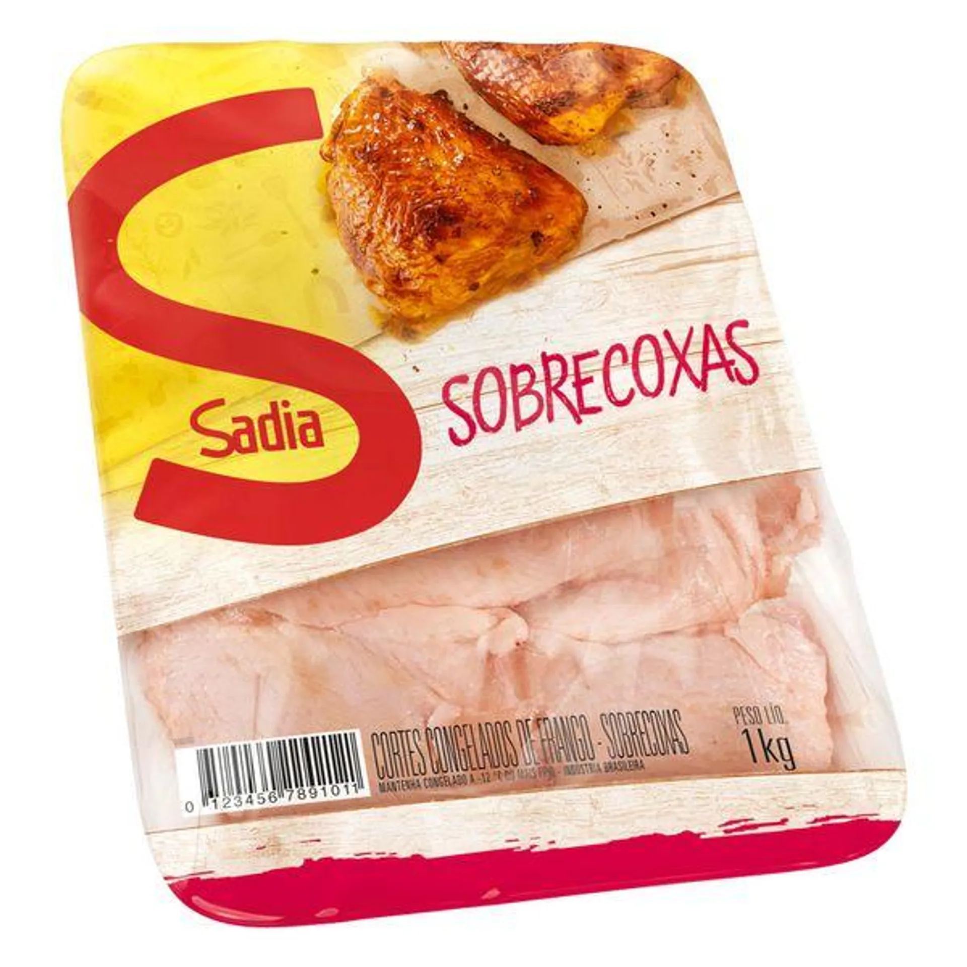 Sobrecoxa de Frango Sadia Bandeja 1kg