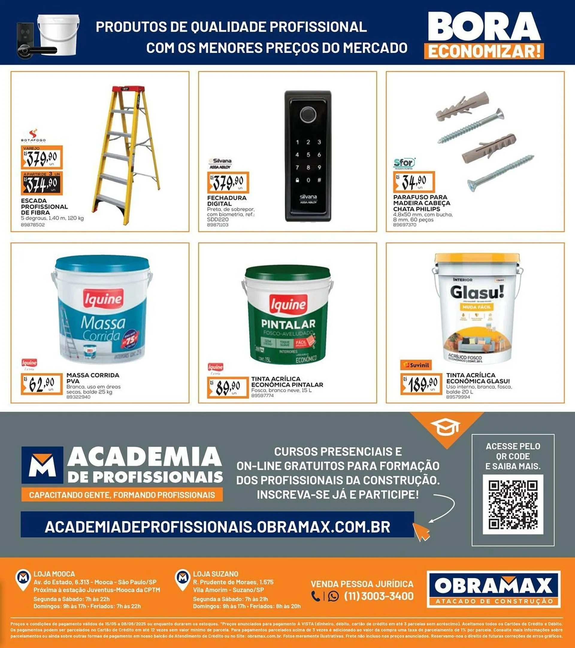 Encarte de Catálogo Obramax 15 de maio até 8 de junho 2025 - Pagina 5